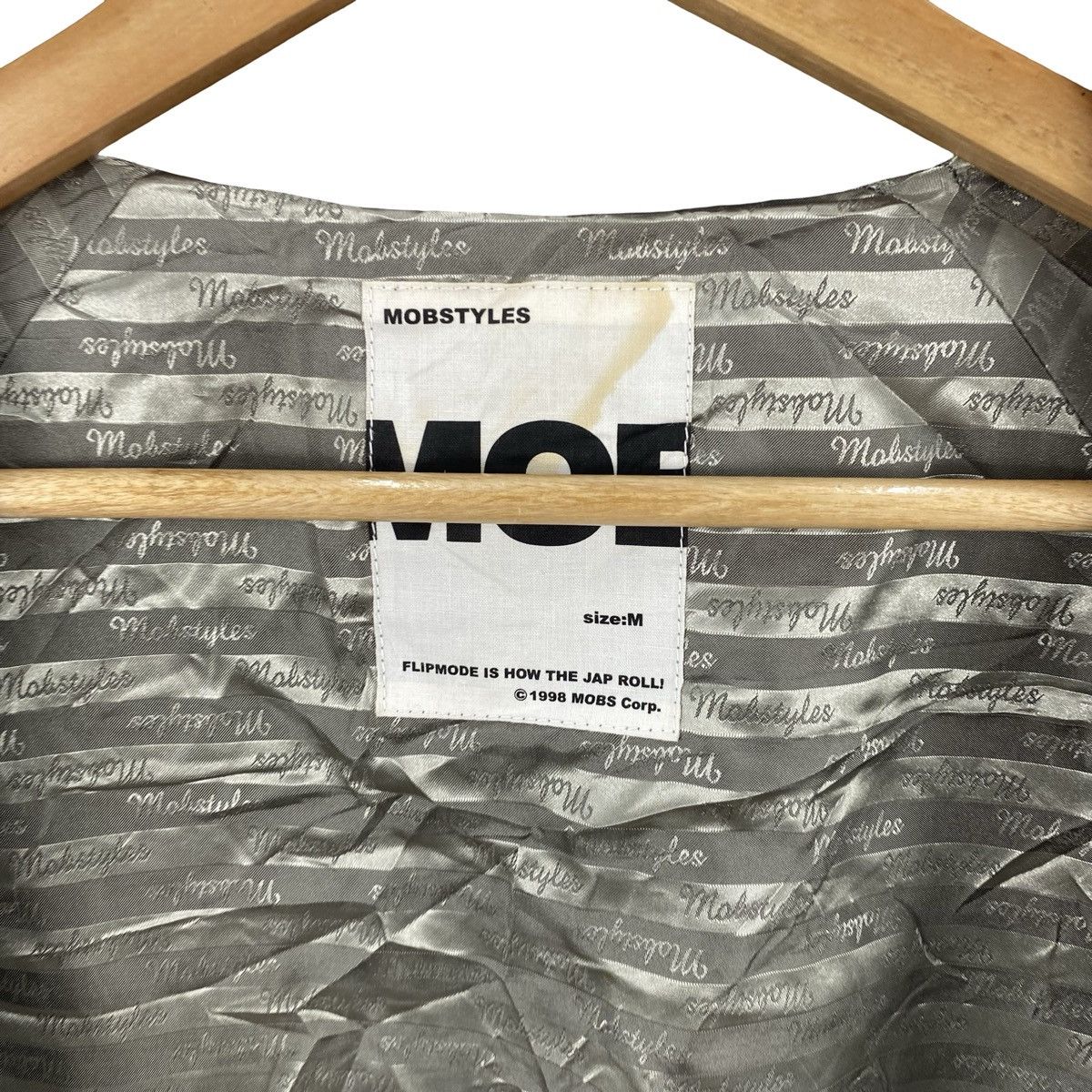 Vintage Vintage 1998 RARE MOBSTYLES Japanese Streetwear Velvet Size US M / EU 48-50 / 2 - 10 Thumbnail