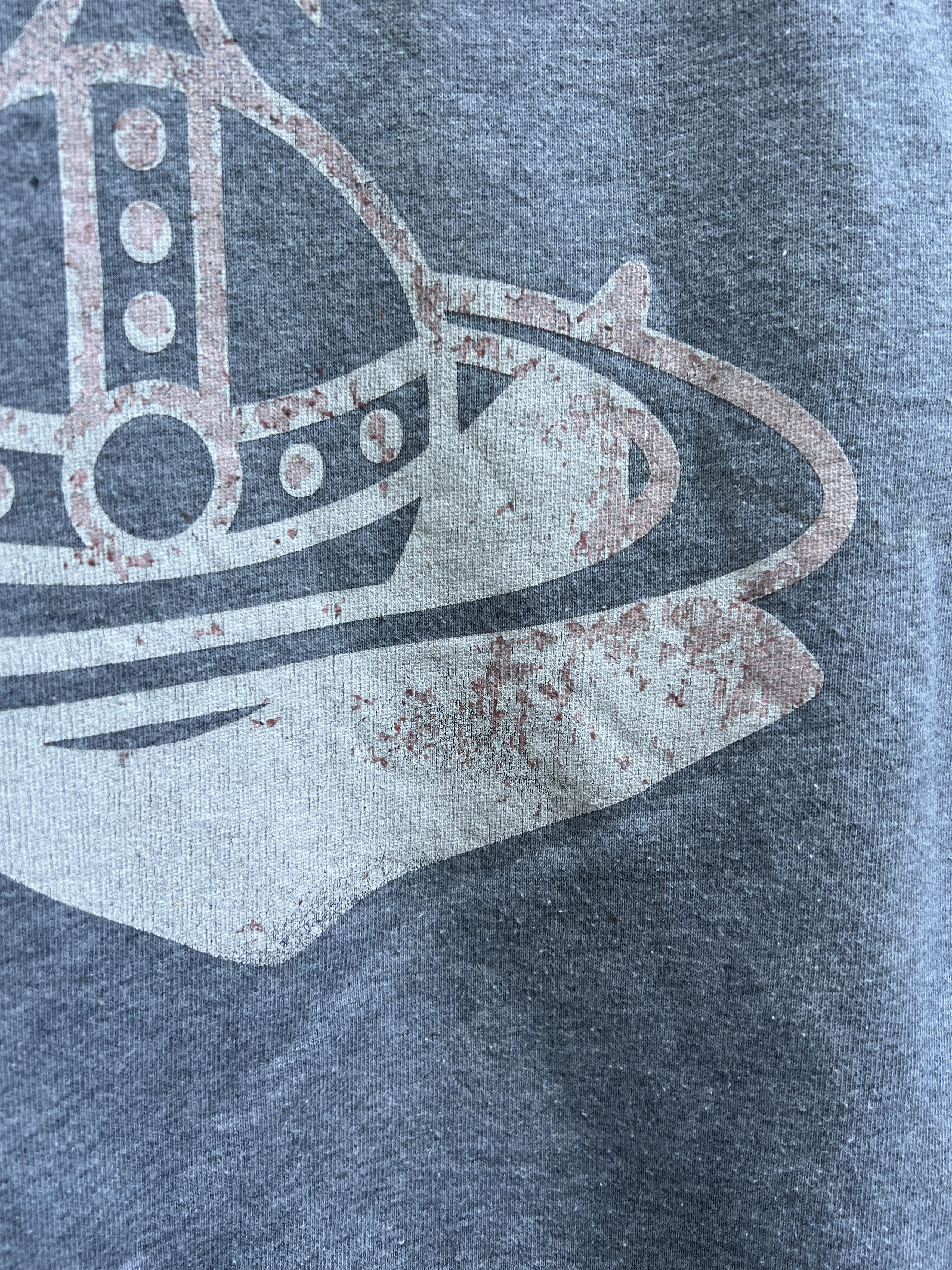 Vintage Vivienne Westwood Anglomania Chaos Gray Sweatshirt Size US S / EU 44-46 / 1 - 6 Thumbnail