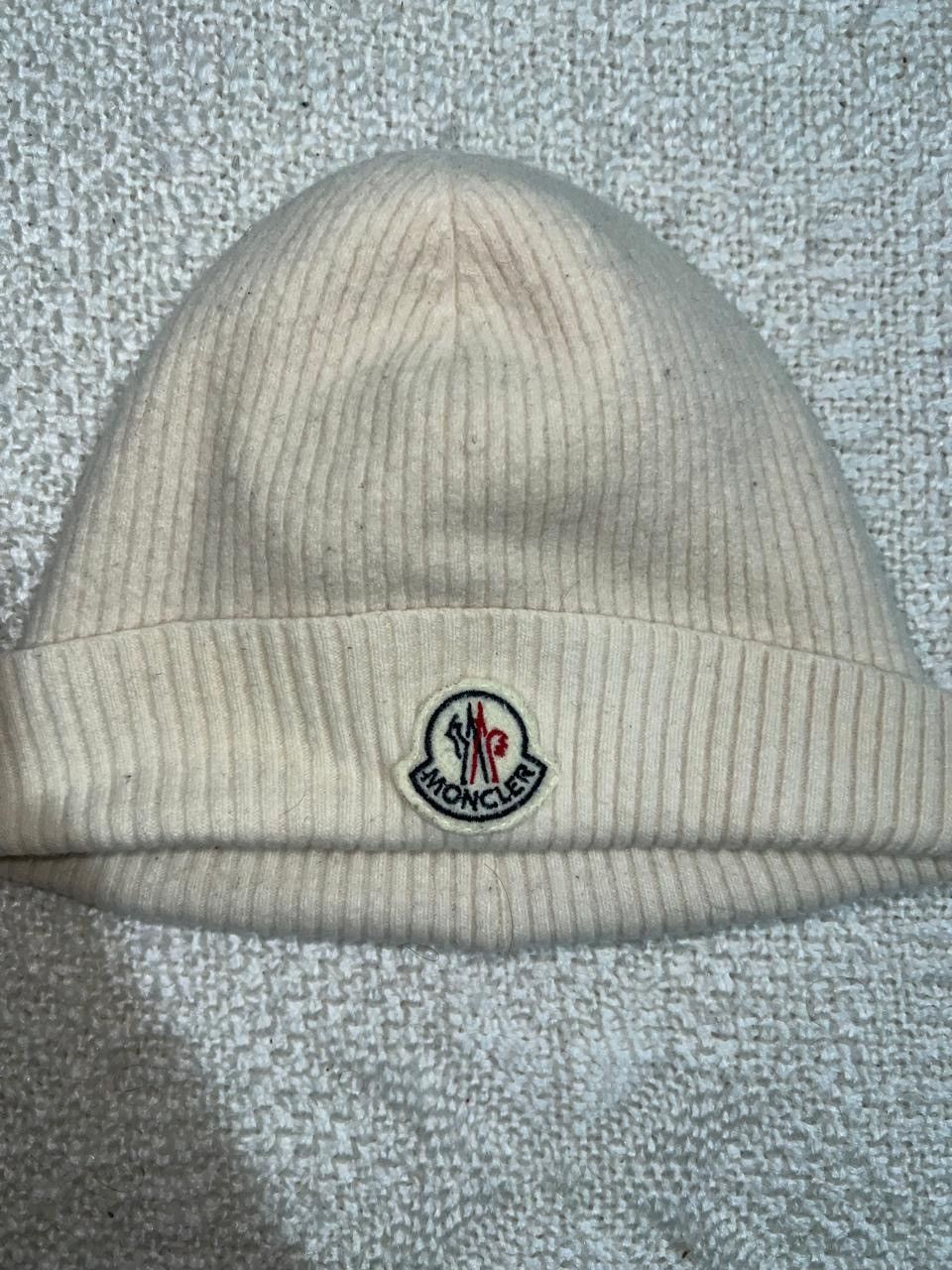 Moncler Moncler creamy beanie Size ONE SIZE - 3 Thumbnail