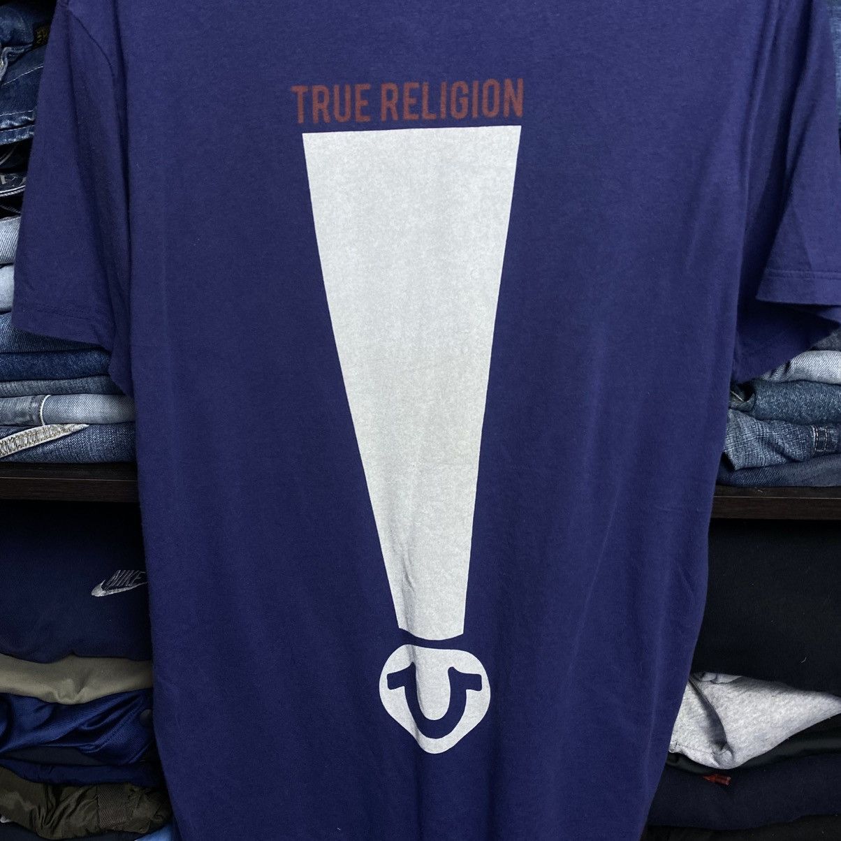 True Religion Mens True Religion Big Logo y2k opium skate tee size M Size US M / EU 48-50 / 2 - 3 Thumbnail