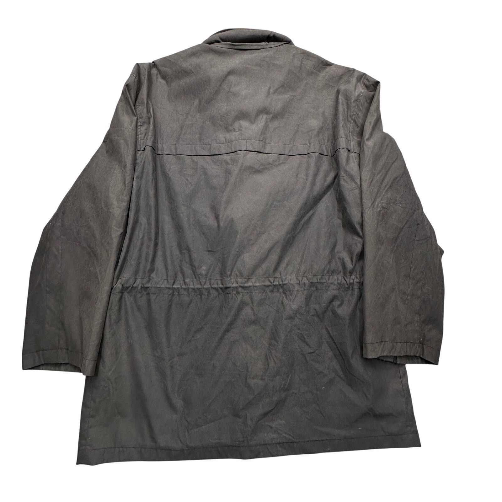 Other Sanyo New York Trench Coat Overcoat Mens Large Poly Nylon Size US L / EU 52-54 / 3 - 2 Thumbnail