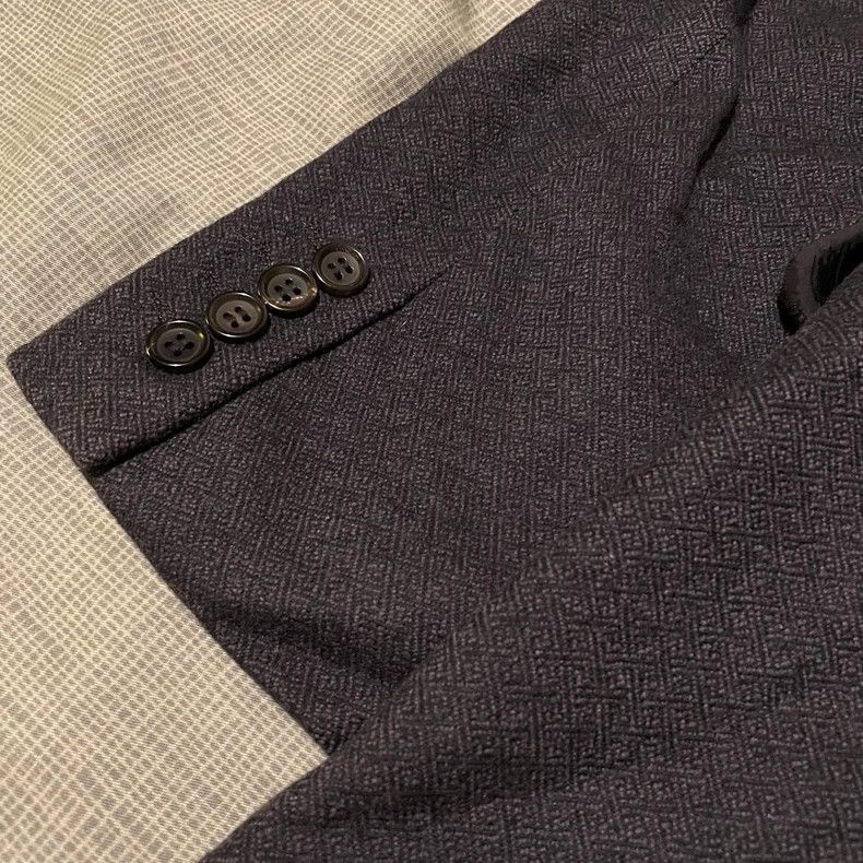 Comme des Garcons Comme Des Garcons Wool pattern suit jacket Size US S / EU 44-46 / 1 - 5 Thumbnail