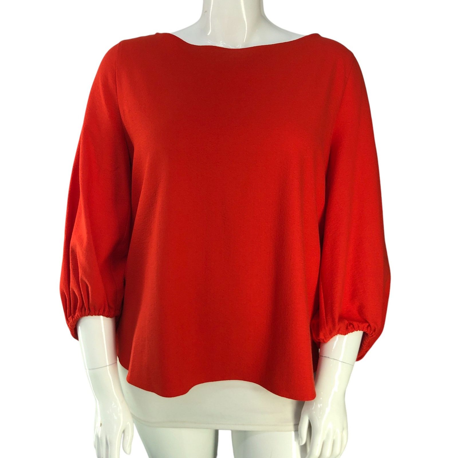Hugo Boss Hugo Boss Size 8 Top Blouse Boat Neck Recent *TINY FLAW Size M / US 6-8 / IT 42-44 - 12 Thumbnail