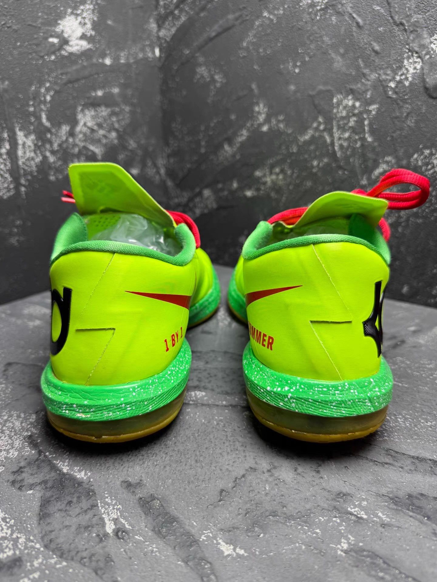Nike Nike KD6 ID Green Snake Green & Red Q10 Size US 7 / EU 40 - 6 Thumbnail