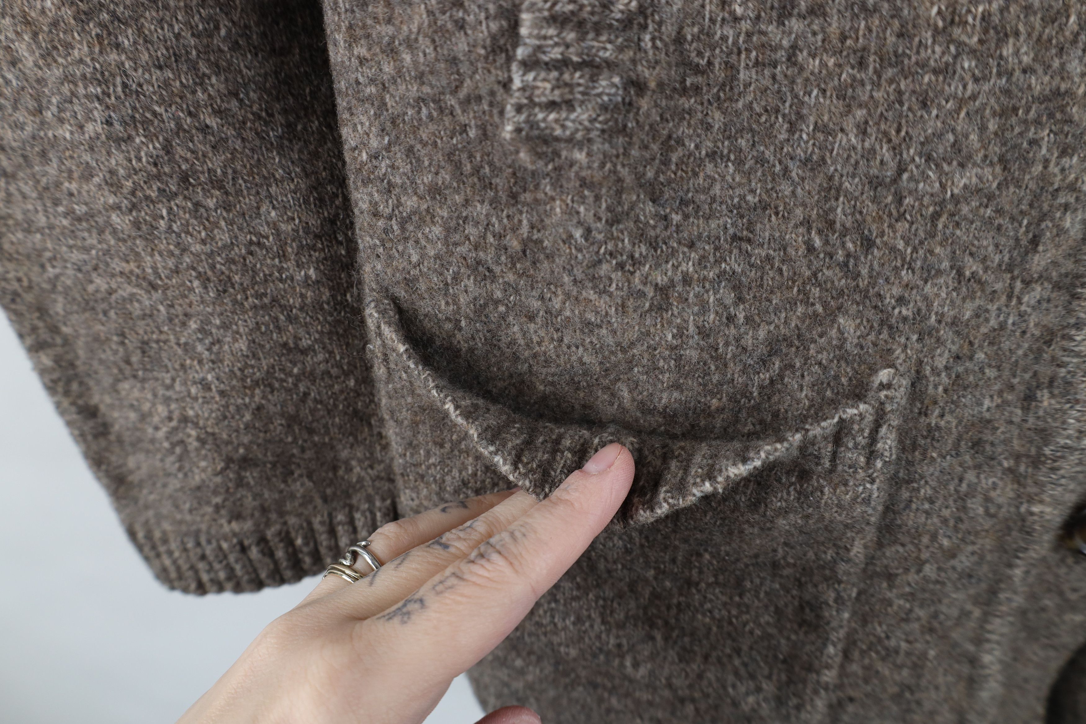 Pendleton Vintage Pendleton Blend Knit Hooded Cardigan Sweater Size M / US 6-8 / IT 42-44 - 5 Thumbnail