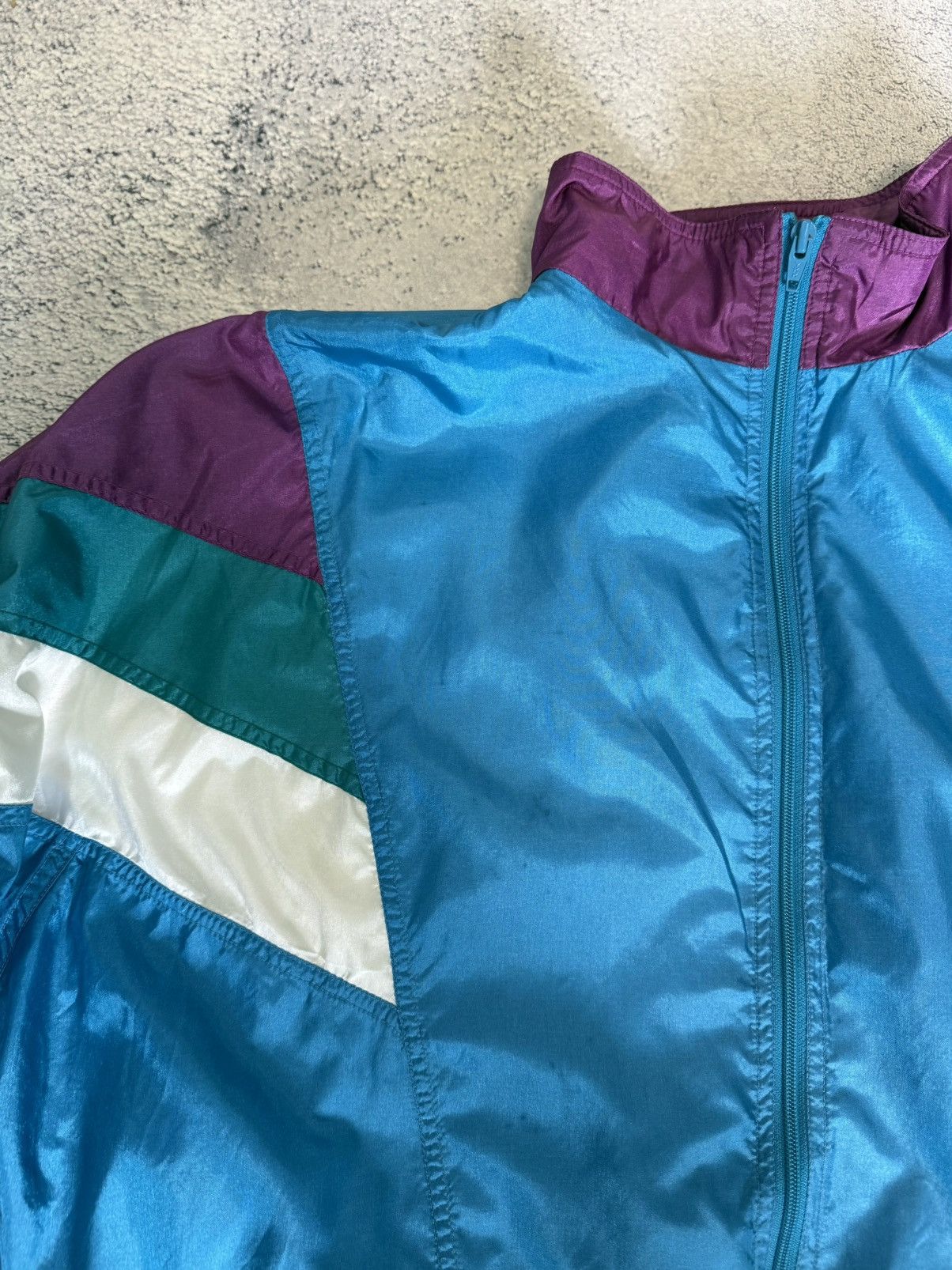 Adidas Vintage Adidas Trefoil Windbreaker Track Jacket 90s Size US XL / EU 56 / 4 - 16 Thumbnail
