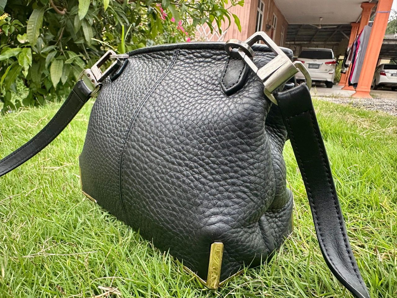 Alexander Wang Authentic Alexander Wang Marion Leather Shoulder Bag Size ONE SIZE - 3 Thumbnail