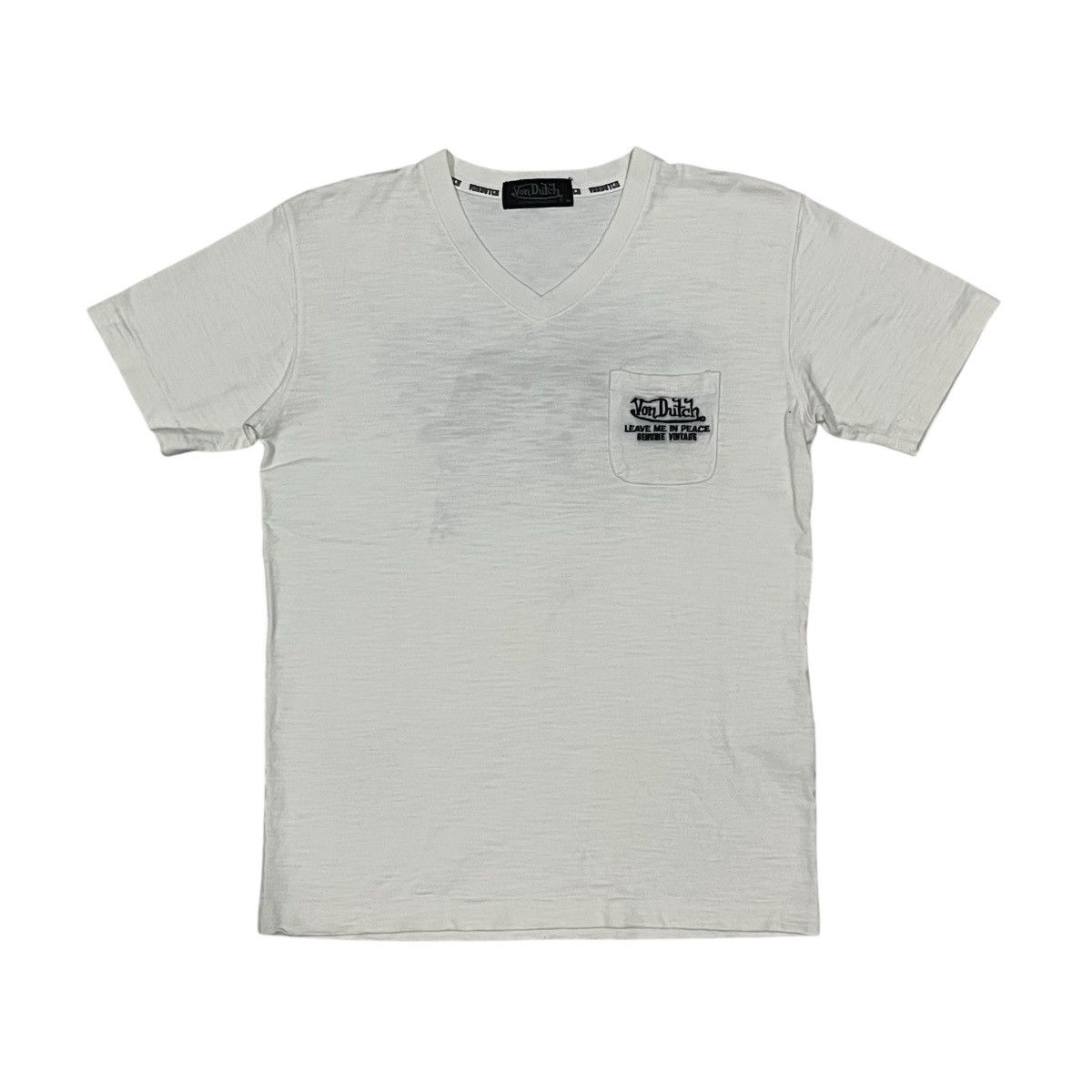 Vintage × Von Dutch Vintage Von Dutch Flying Eye White Embroidery Tee Size US M / EU 48-50 / 2 - 2 Thumbnail