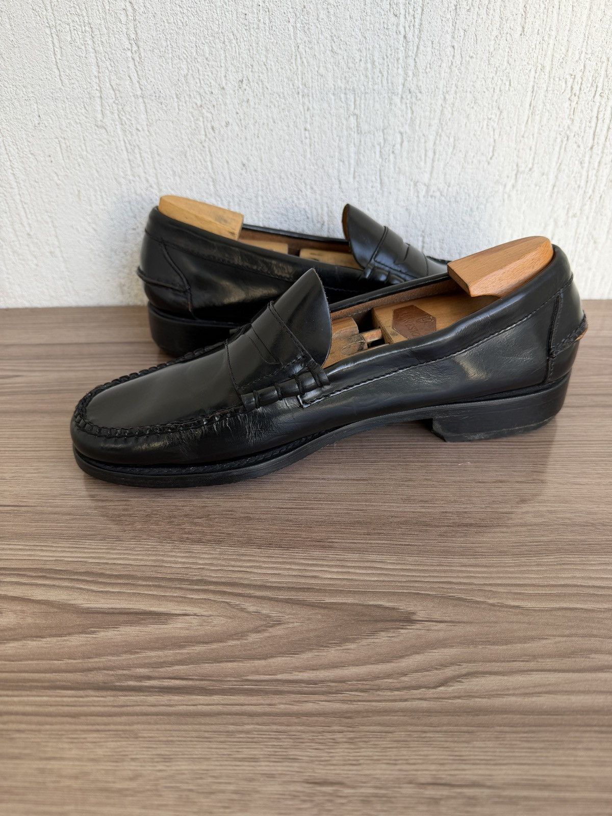 Prada Brushed leather penny loafers Size US 9.5 / EU 42-43 - 10 Thumbnail