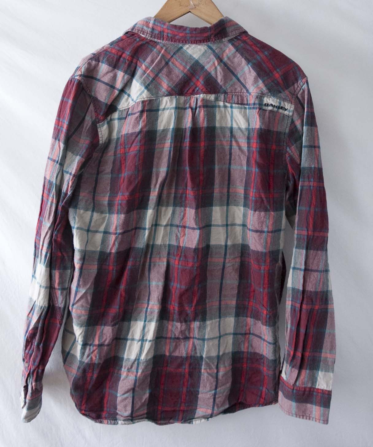 Oakley Oakley Shirt Flannel Size L Plaid Size US L / EU 52-54 / 3 - 7 Thumbnail