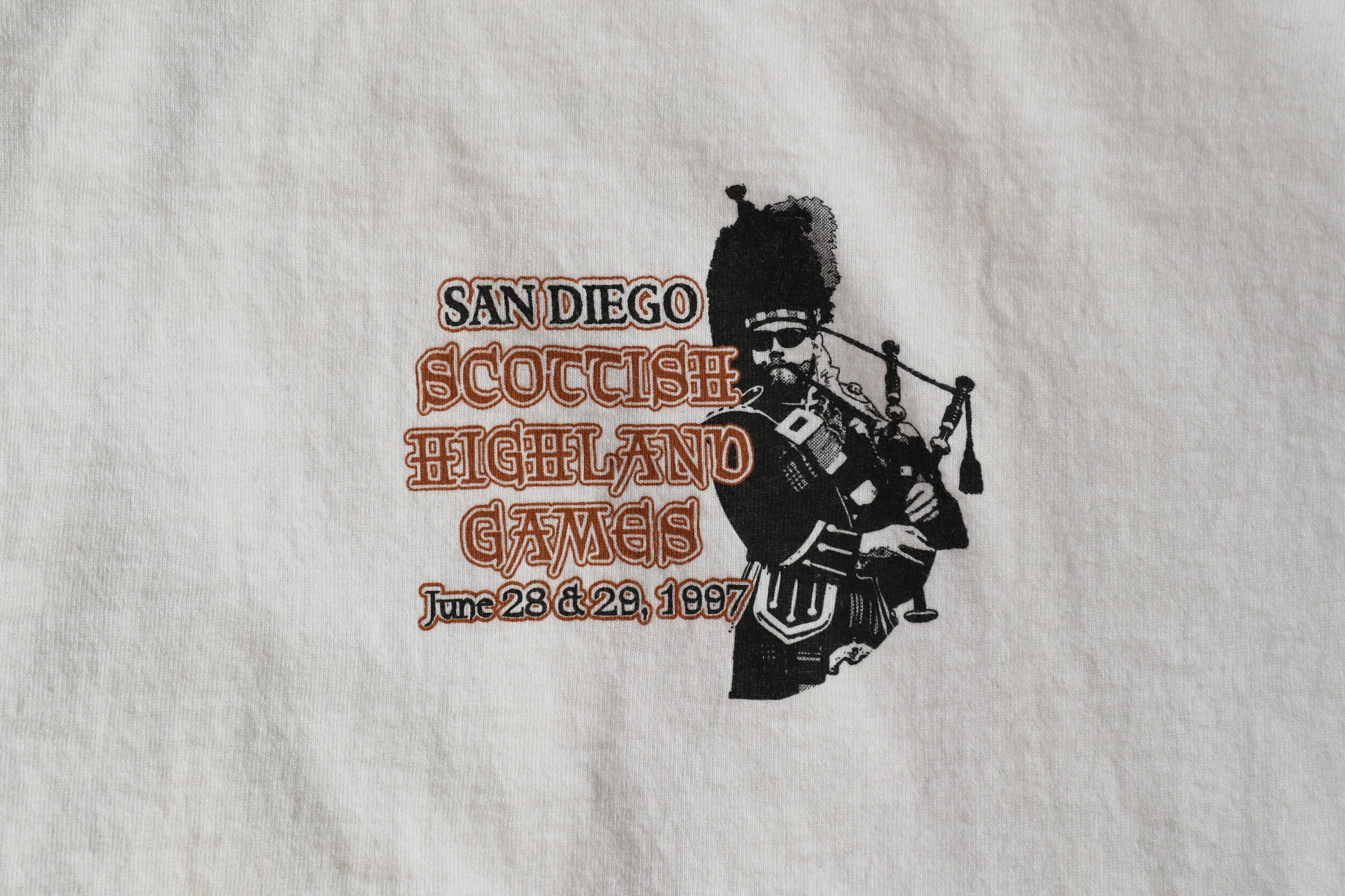 Trinity The Label × Vintage Vintage San Diego Scottish Highland Games 1997 Tee (XL) Size US XL / EU 56 / 4 - 4 Thumbnail