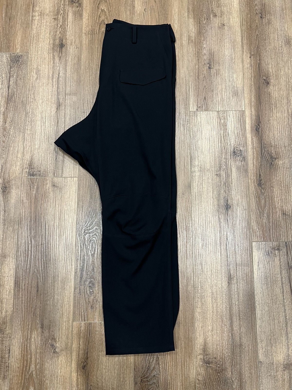 Yohji Yamamoto Knee Patch Pants, Drop Crotch Size US 32 / EU 48 - 3 Thumbnail