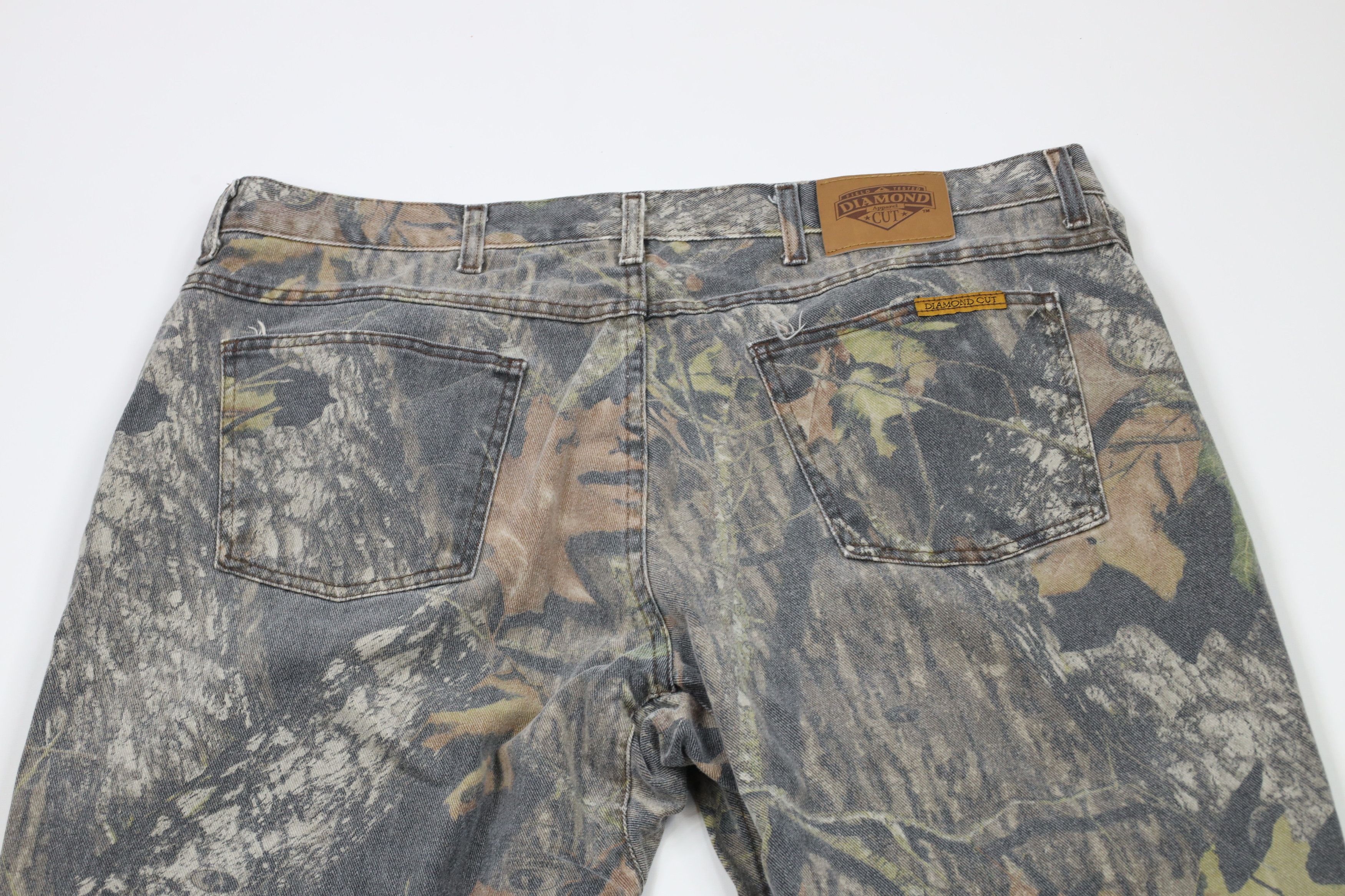 Vintage Vintage 90s Streetwear Camouflage Wide Leg Denim Jeans Size US 42 / EU 58 - 9 Thumbnail
