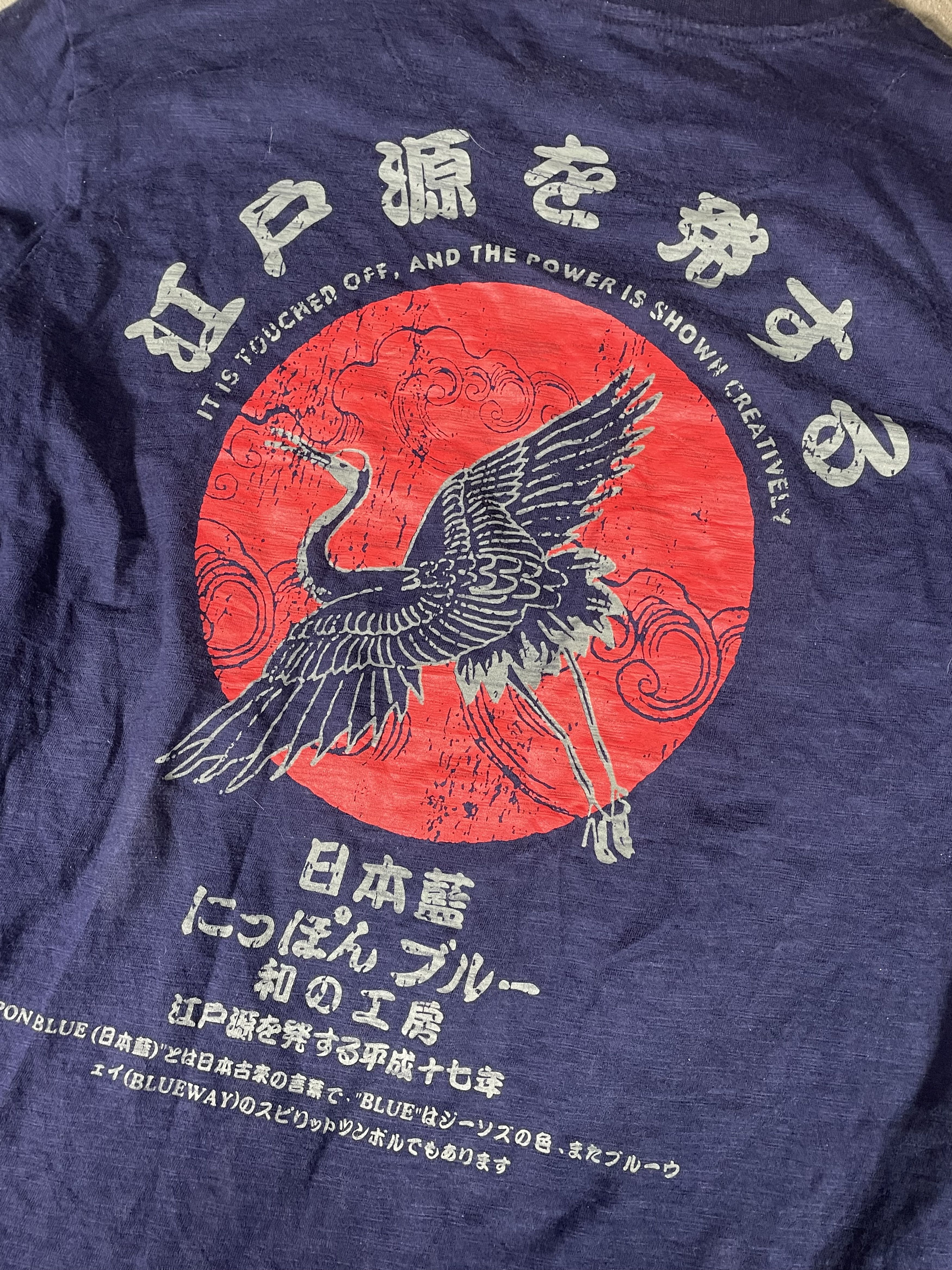 Japanese Brand Nippon Blue Longsleeves Size US M / EU 48-50 / 2 - 3 Thumbnail
