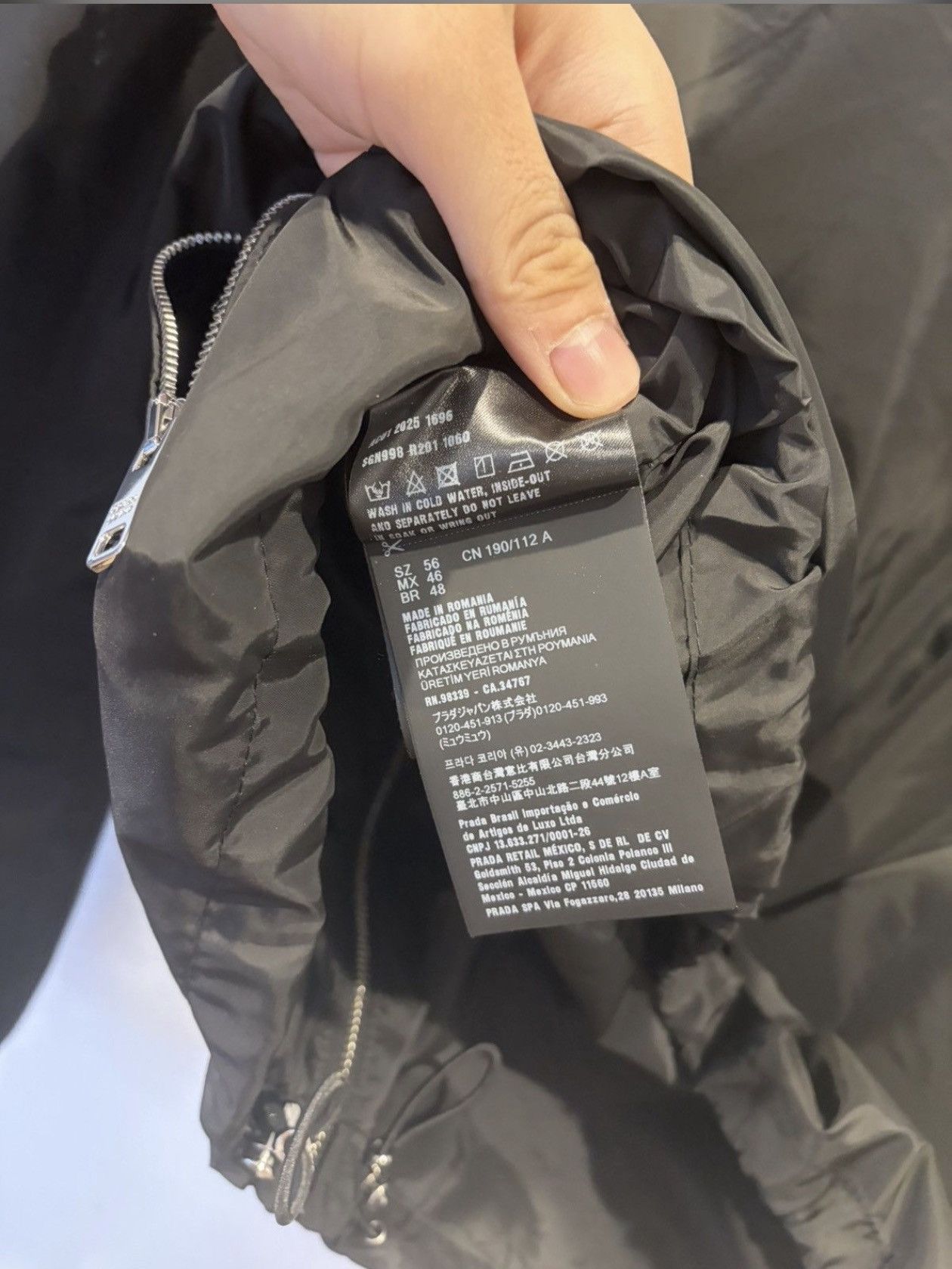 Prada Prada Nylon Windbreaker SS25 Size US L / EU 52-54 / 3 - 7 Thumbnail