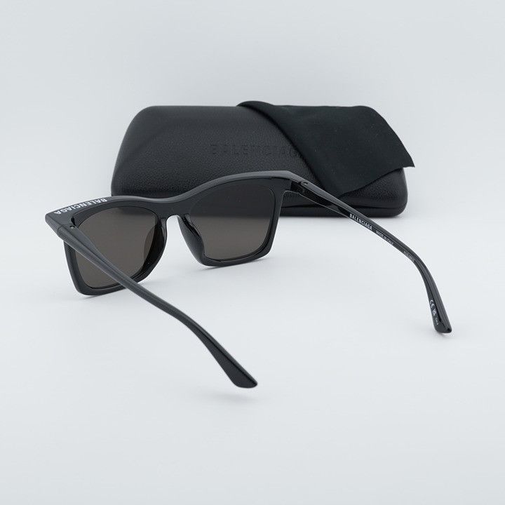 Balenciaga Balenciaga BB0099SA 001 Sunglasses Black Square Frame Size ONE SIZE - 9 Thumbnail