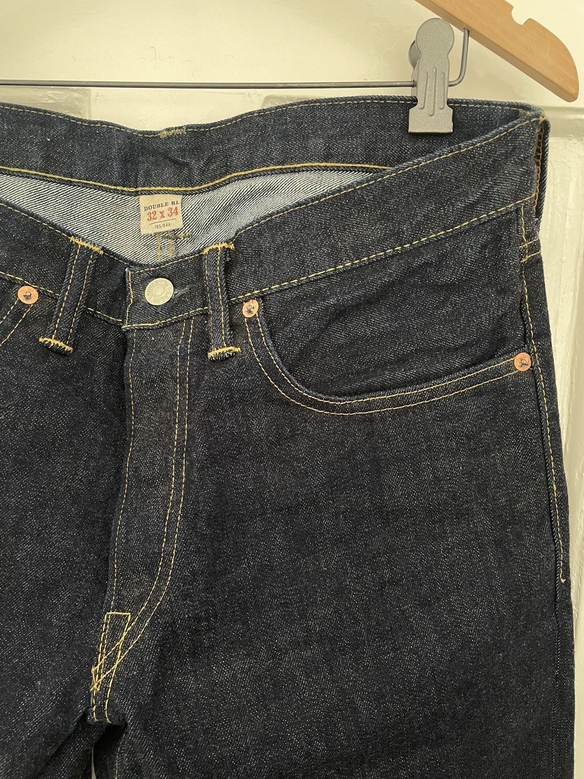 Japanese Brand × RRL Ralph Lauren × Vintage RRL Selvedge Denim USA Size US 32 / EU 48 - 8 Thumbnail