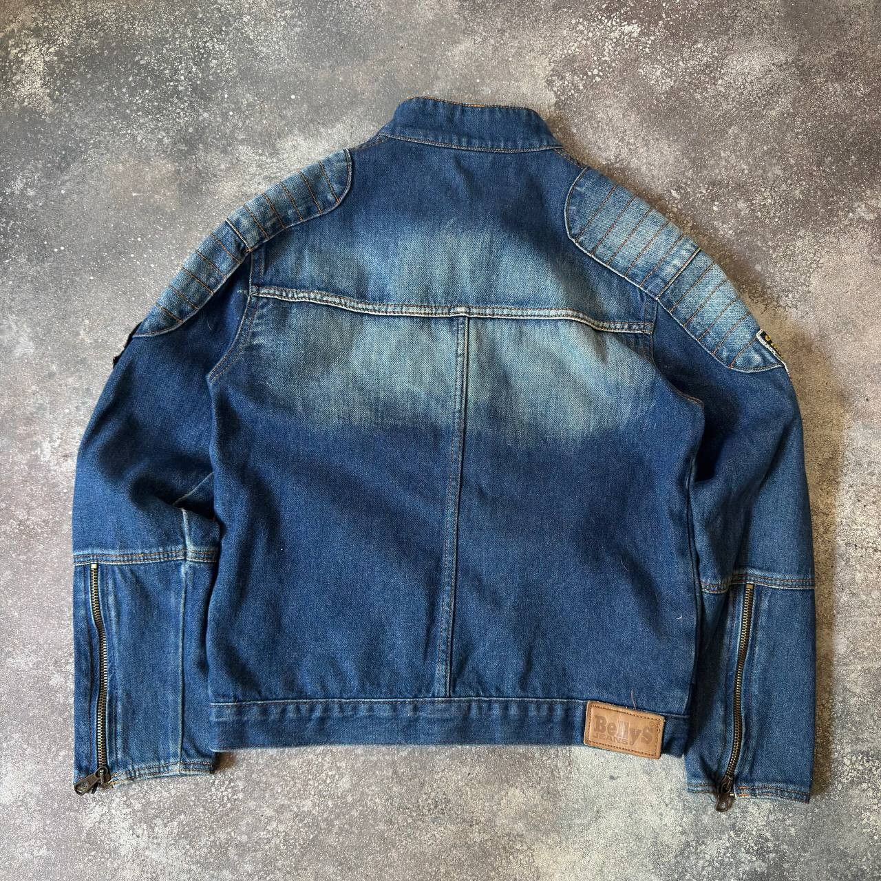 Hysteric Glamour × Japanese Brand × Vintage Japanese Vintage Zip Details Washed Denim Jacket Size M / US 6-8 / IT 42-44 - 7 Thumbnail