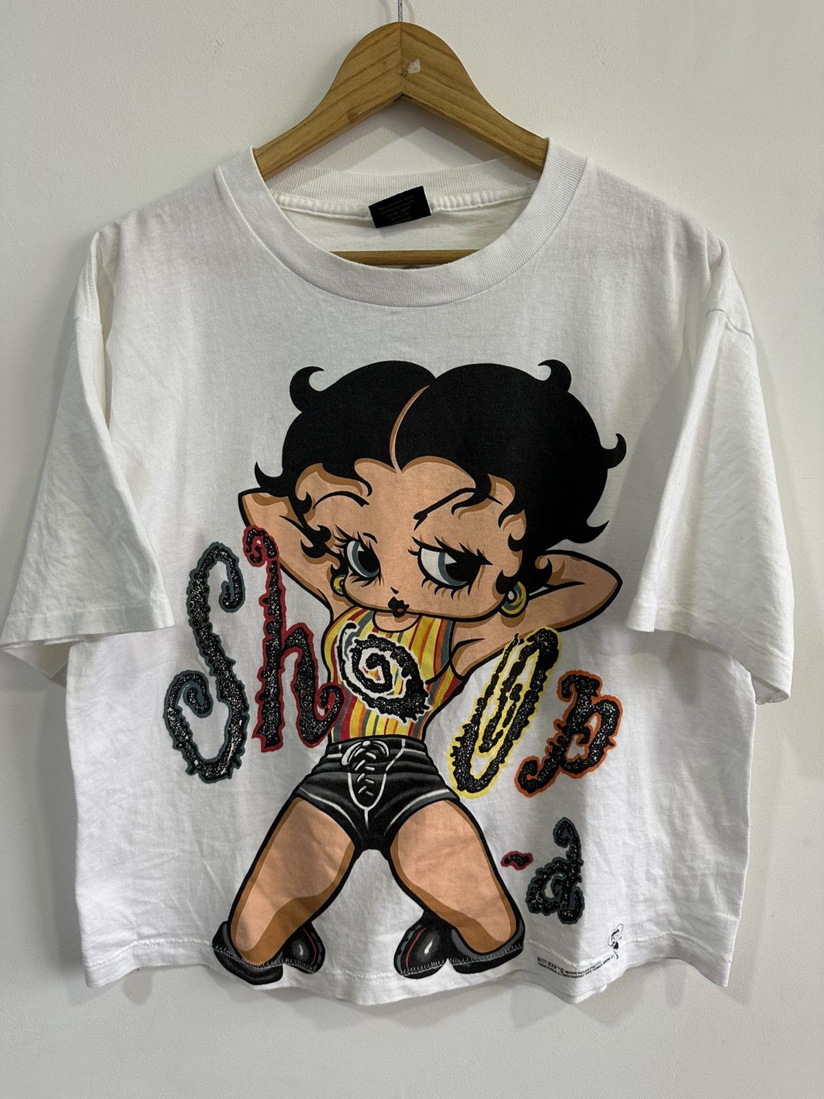 Other Vintage 90’s Betty Boop Print Mirror Sexy Boxy Size US L / EU 52-54 / 3 - 4 Thumbnail