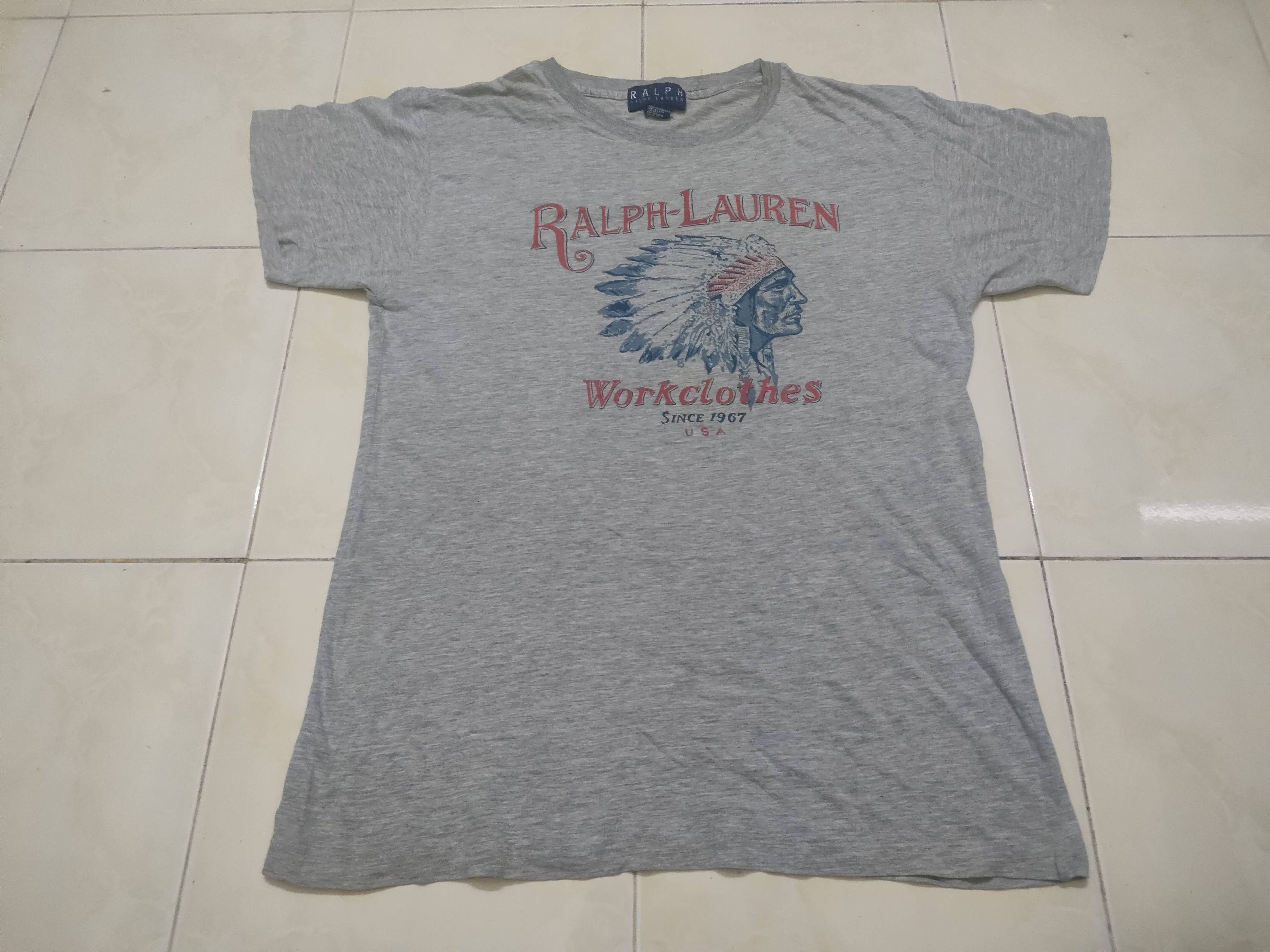 Ralph Lauren × Vintage Vintage Ralph Lauren Made in USA T-Shirt Size US M / EU 48-50 / 2 - 1 Thumbnail