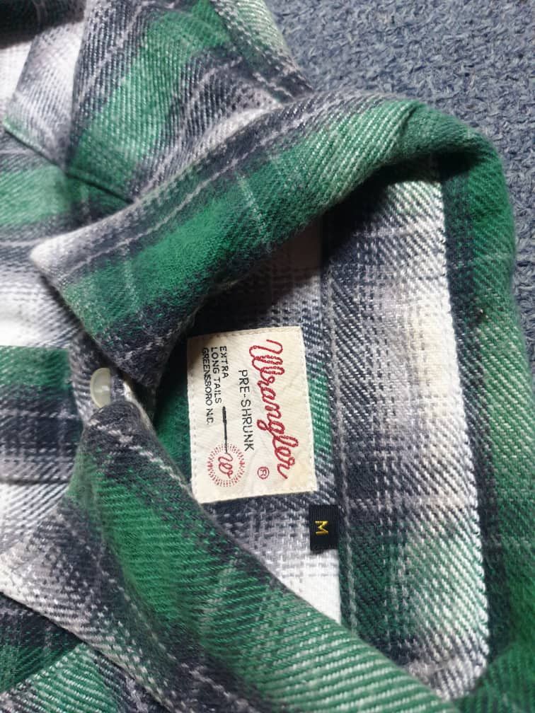 Wrangler 💥Wrangler Square button checkered Western shirt Size US M / EU 48-50 / 2 - 4 Thumbnail