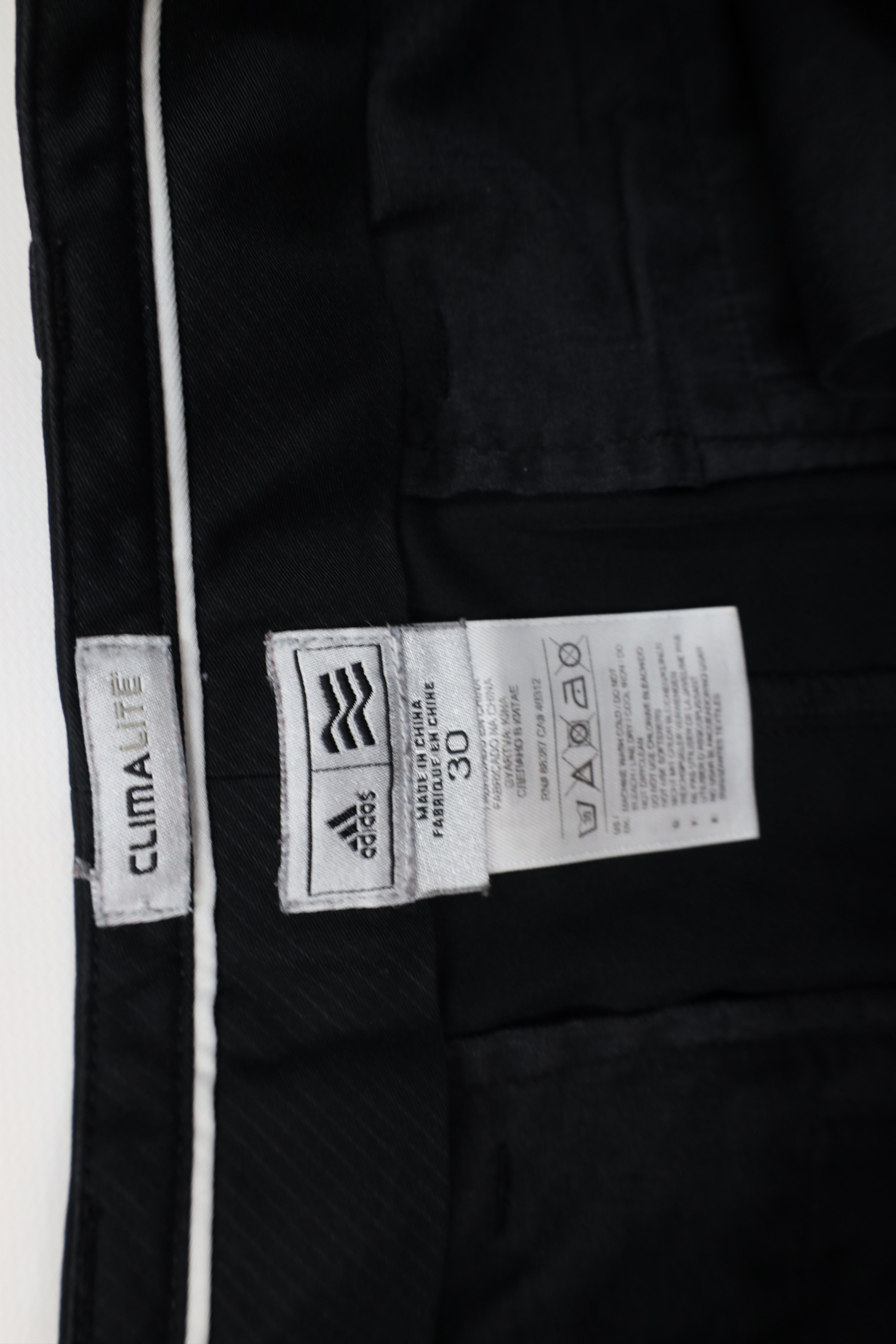 Adidas Vintage Adidas Golf Golfing Chino Shorts Black Polyester Size US 30 / EU 46 - 7 Thumbnail