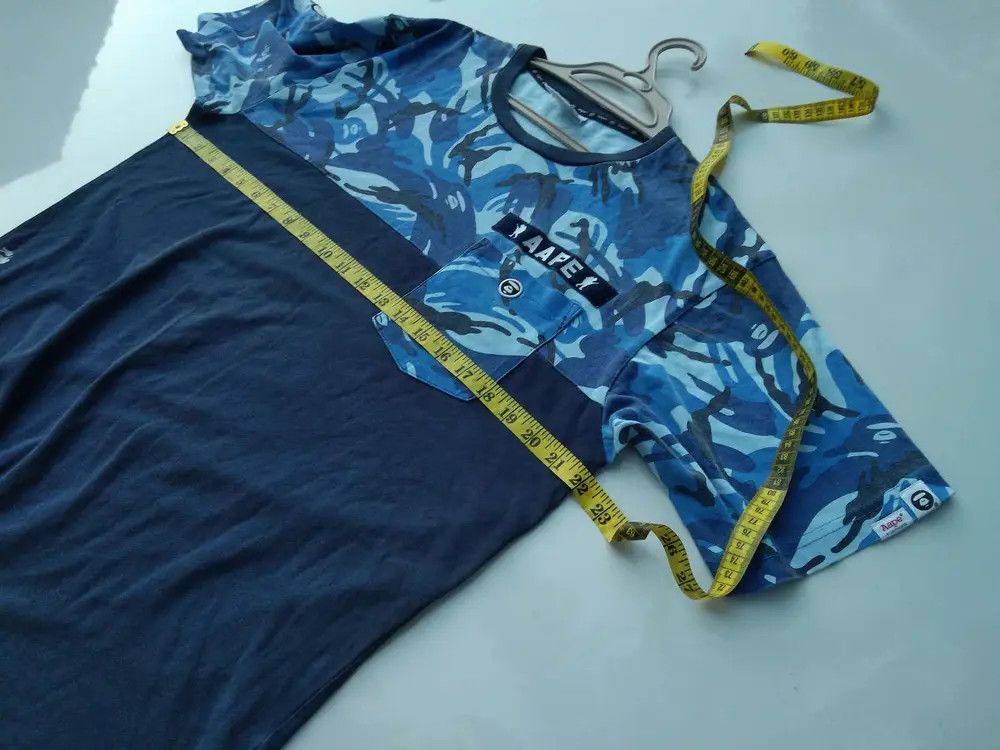 Aape A BATHING AAPE SINGLE POCKET T-SHIRT Size US XL / EU 56 / 4 - 14 Thumbnail