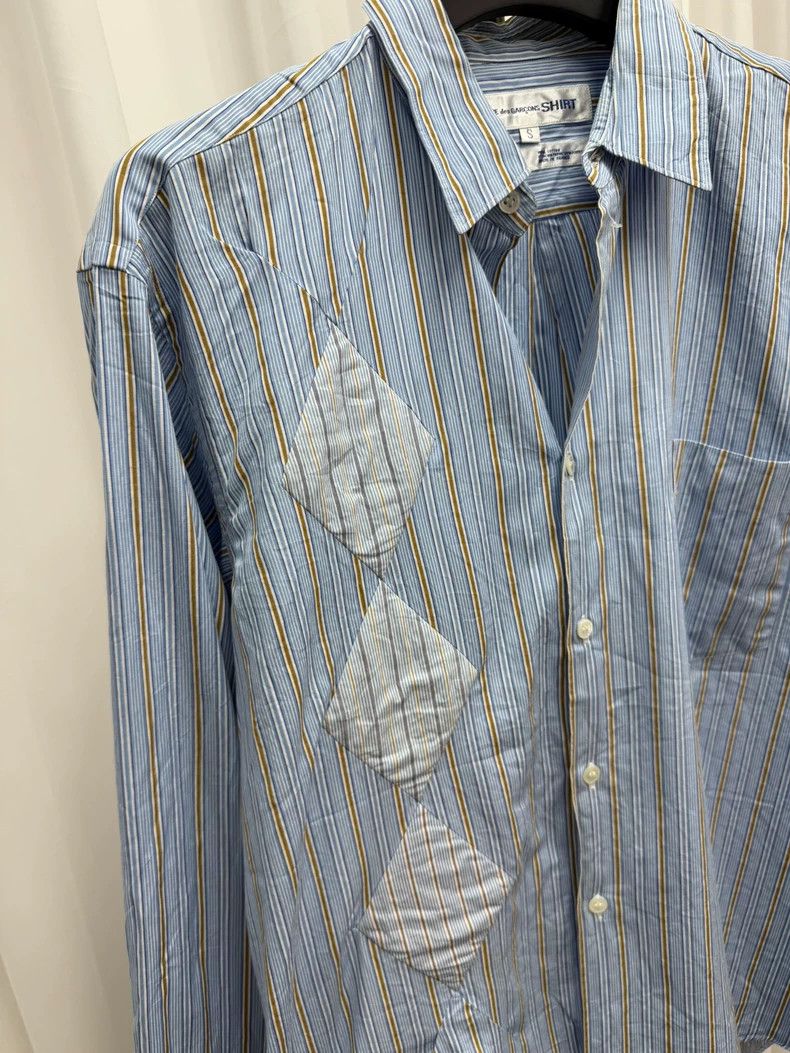 Comme des Garcons Comme des garcons Plaid stitching shirt 2504-Nextarrow Size US S / EU 44-46 / 1 - 2 Thumbnail