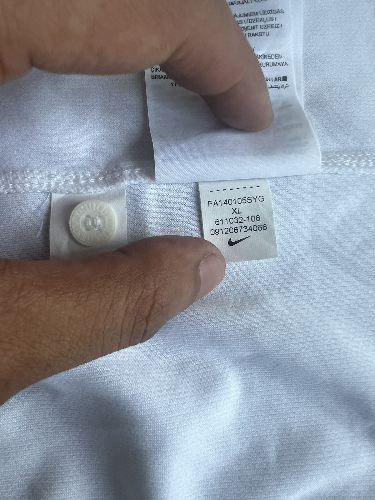 Nike Original 2014-15 Nike Manchester United Away Jersey X-Large Size US XL / EU 56 / 4 - 7 Thumbnail