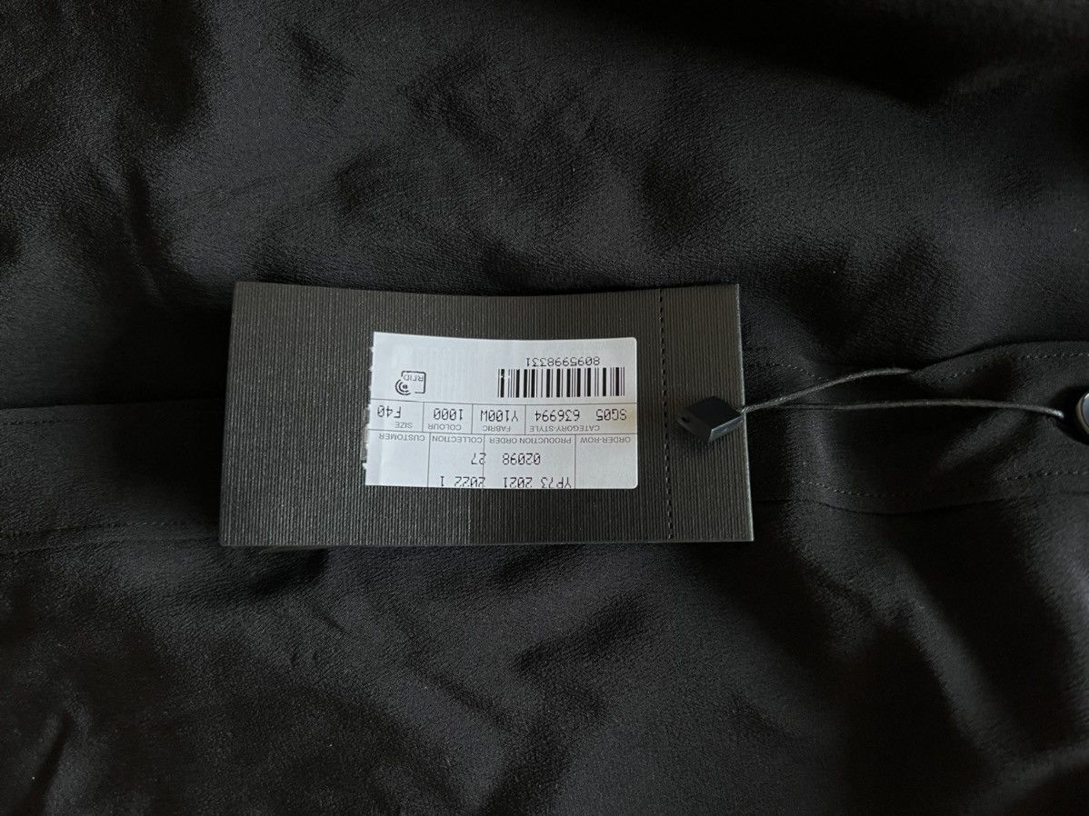 Saint Laurent Paris Saint Laurent black silk shirt SzF40 Size US S / EU 44-46 / 1 - 6 Thumbnail