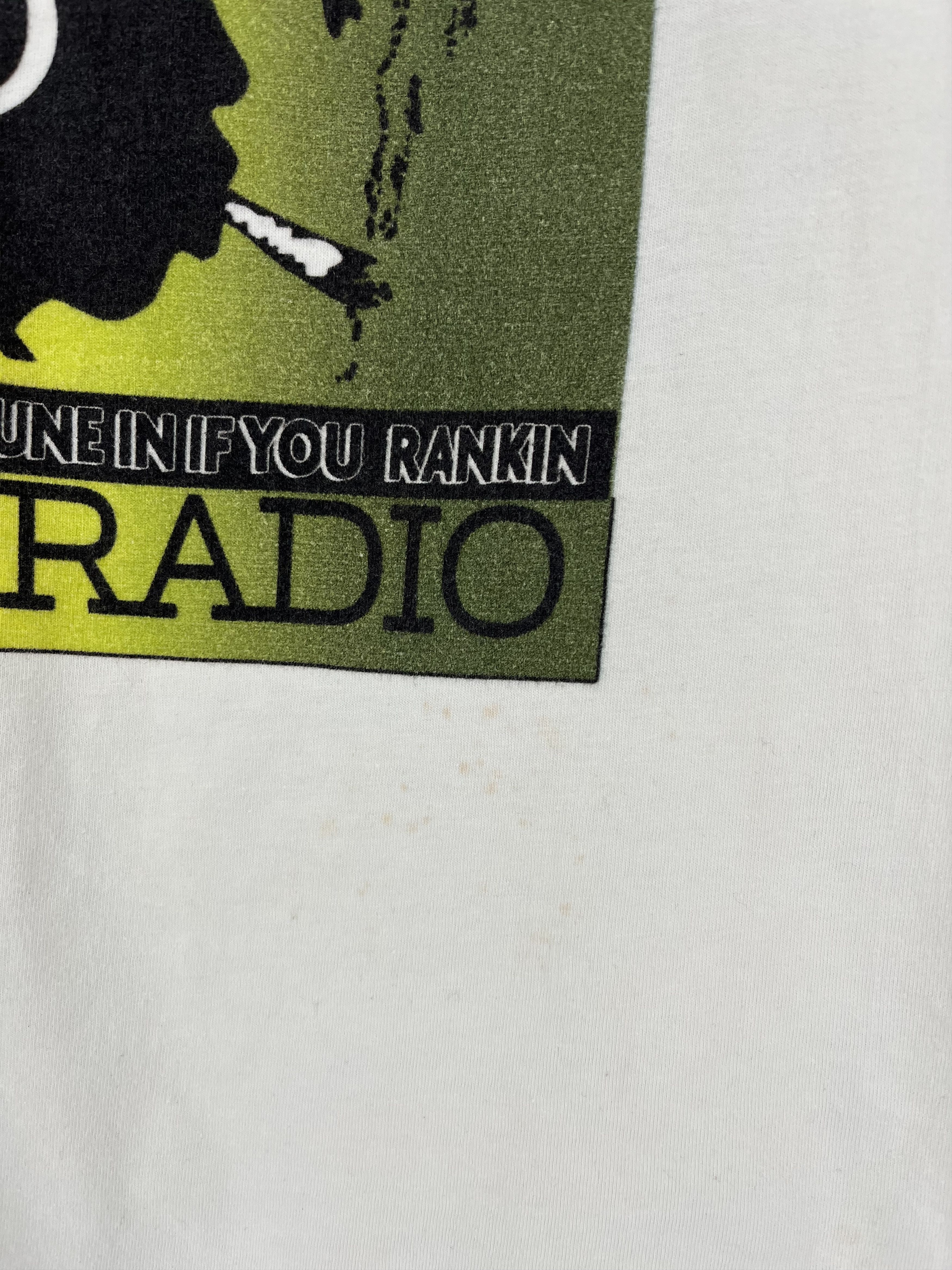 Vintage Vintage 80s Dread Broadcasting Corp Rebel Radio T-Shirt Size US M / EU 48-50 / 2 - 10 Thumbnail