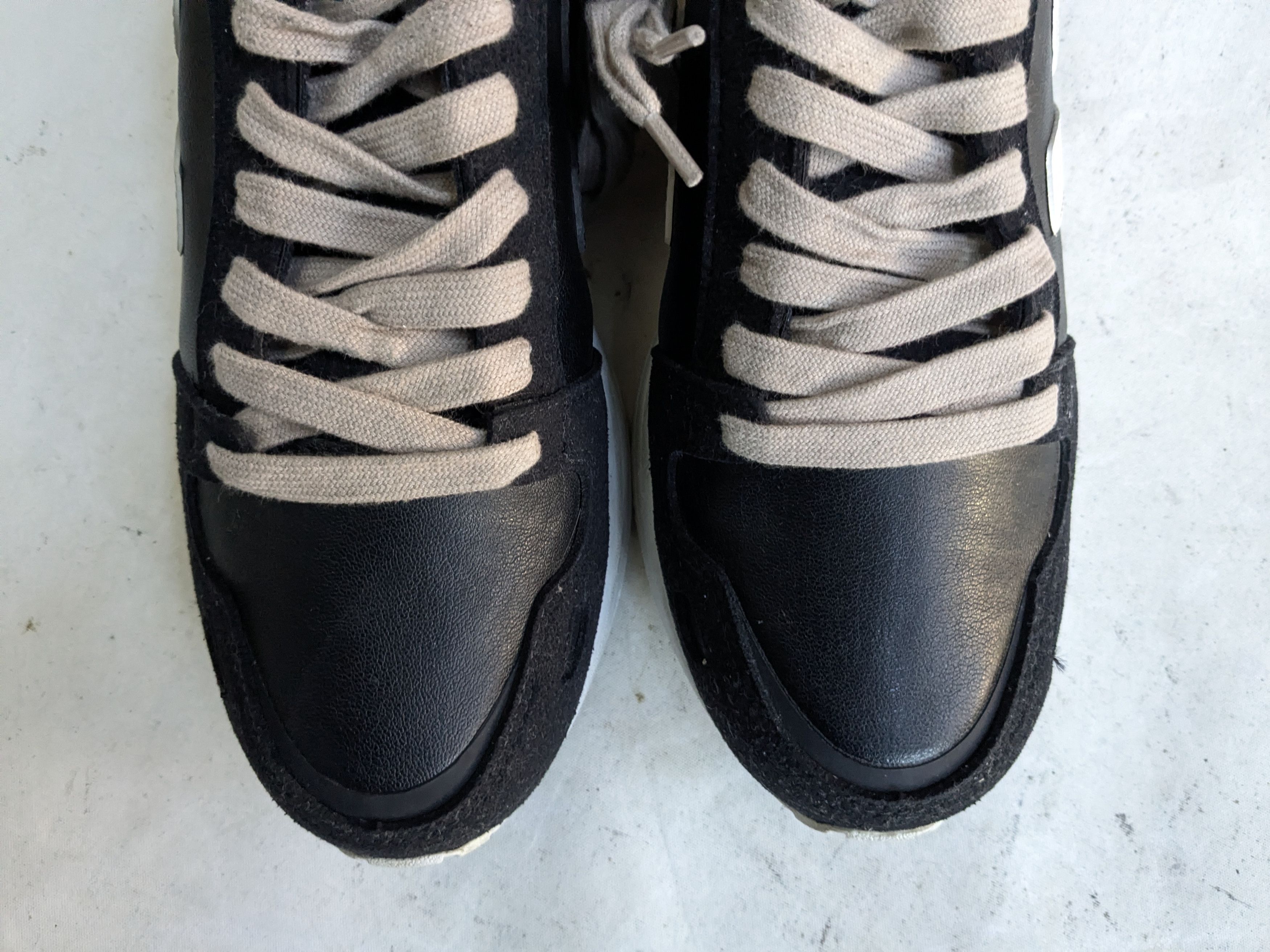 Rick Owens Rick Owens x Veja Hiking Sneakers Black 10 White Size US 10 / EU 43 - 3 Thumbnail