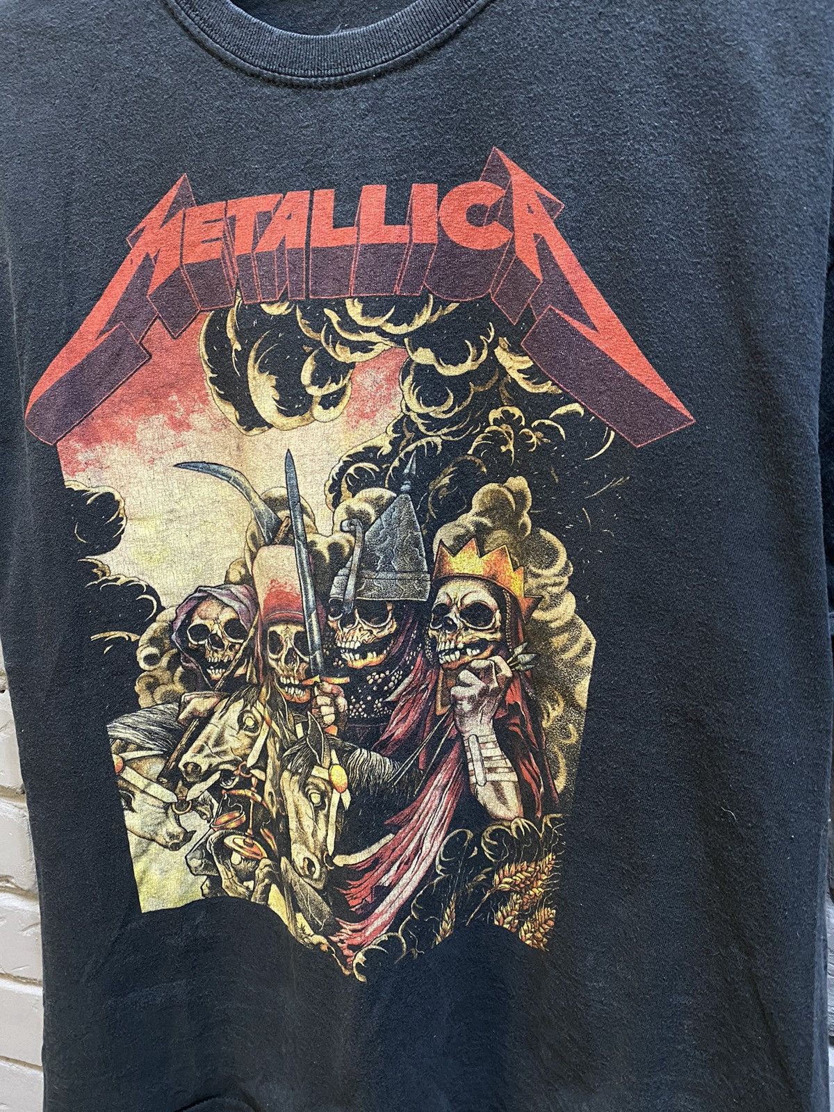 Metallica × Vintage Rock t shirt Metalica Sz Xl Size US XL / EU 56 / 4 - 3 Thumbnail
