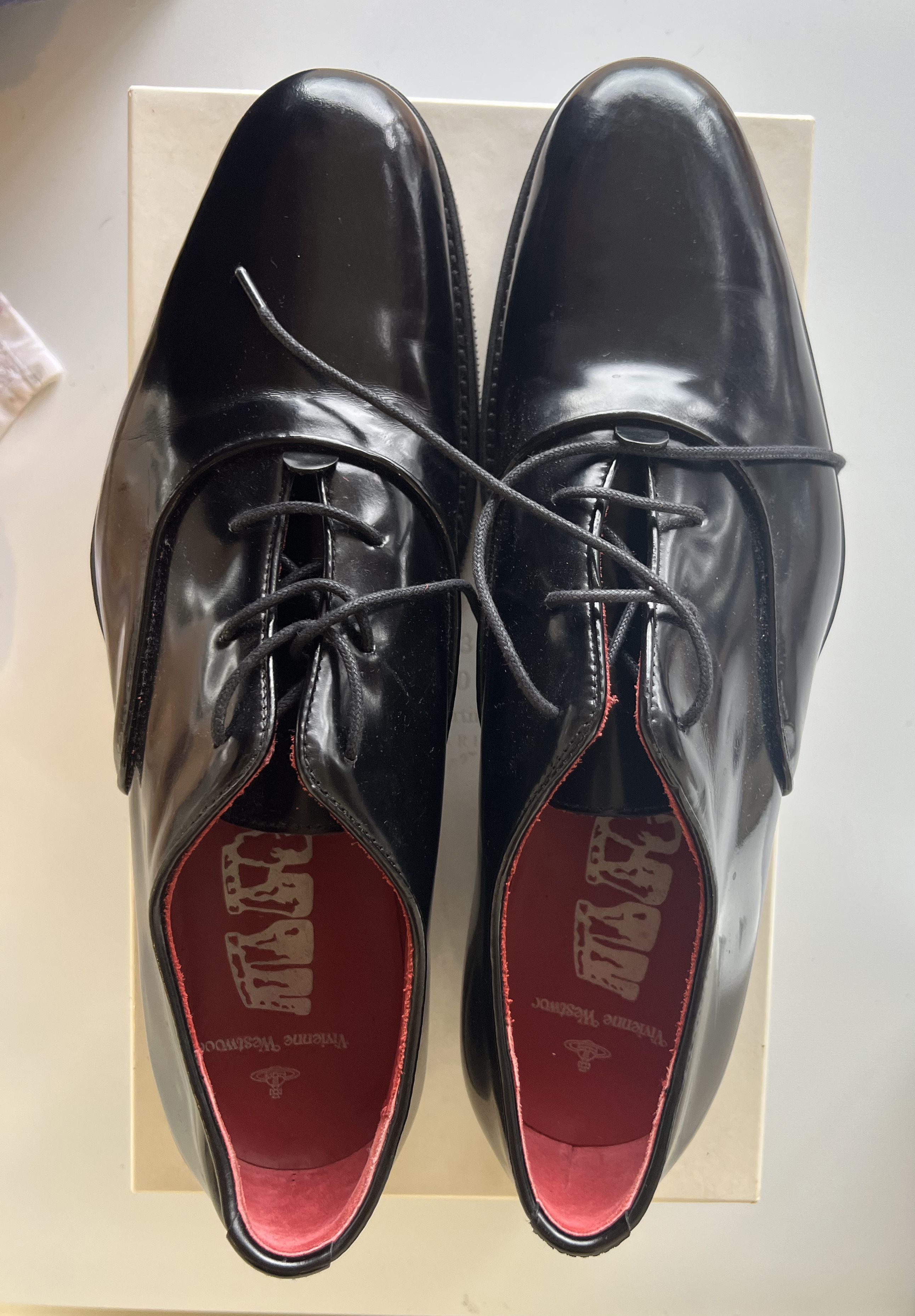 patent leather vivienne westwood mens dress shoe