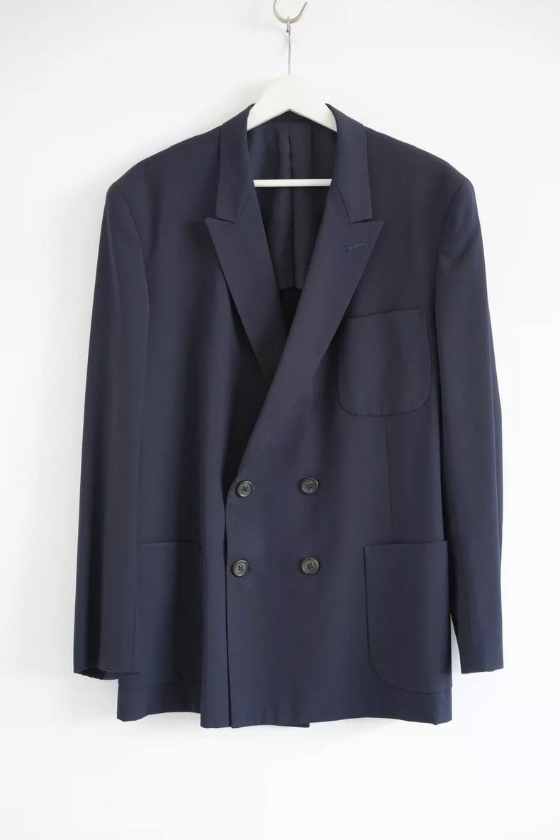 Y's For Men size m 90s balanced double-breasted blazer