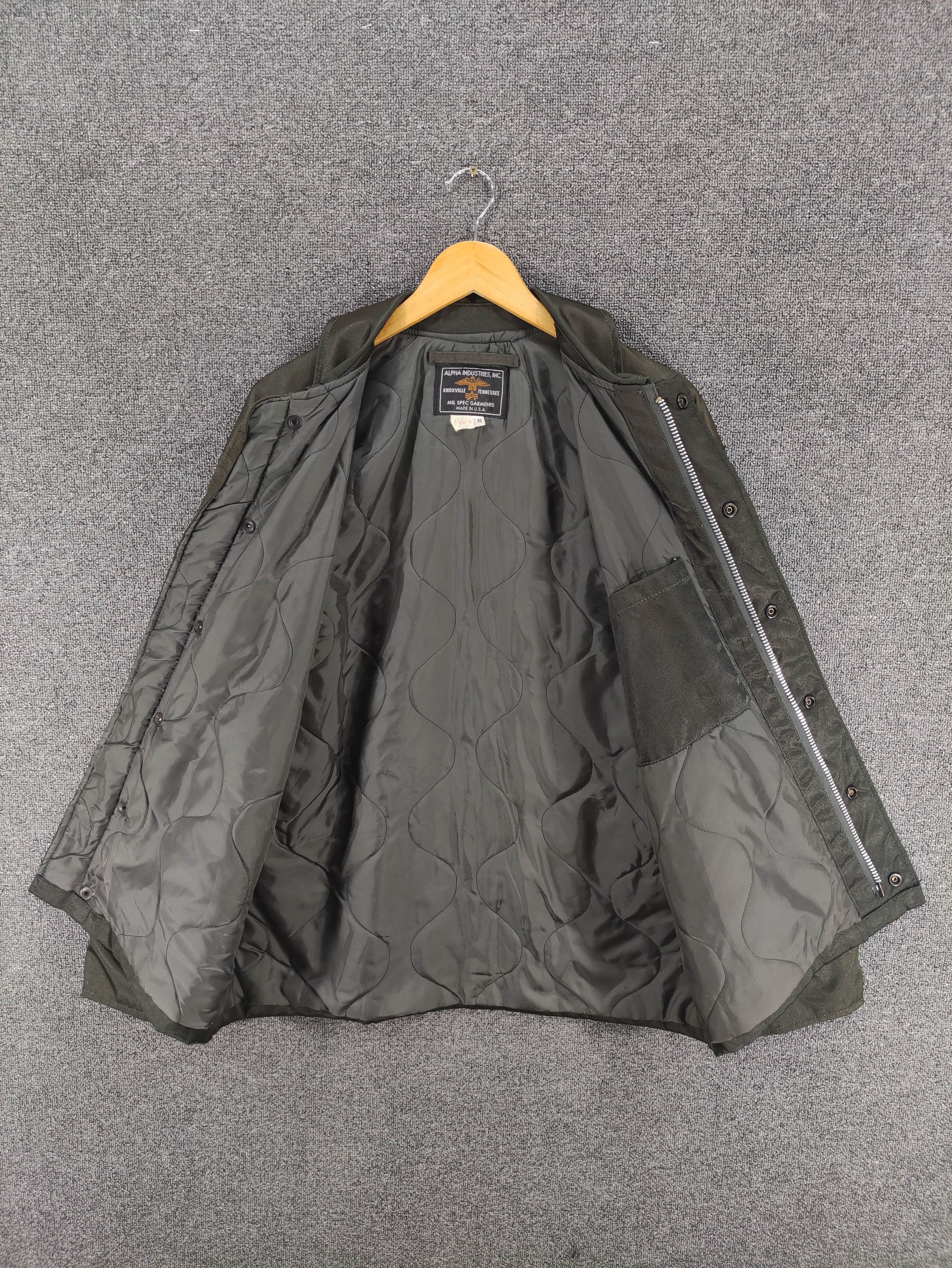 Alpha Industries Vintage Alpha Industries Jacket Zipper Size US L / EU 52-54 / 3 - 5 Thumbnail