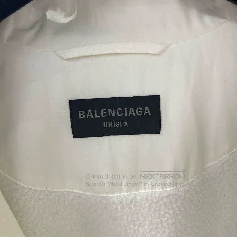 Balenciaga Balenciaga Back Embroidered Logo Jacket Size US XS / EU 42 / 0 - 4 Thumbnail