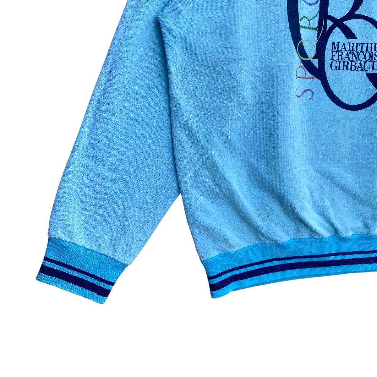 Designer × Marithe + Francois Girbaud × Vintage Vtg 90s MFG MARITHE FRANCOIS GIRBAUD Classic Logo Sweatshirt Size US M / EU 48-50 / 2 - 5 Thumbnail