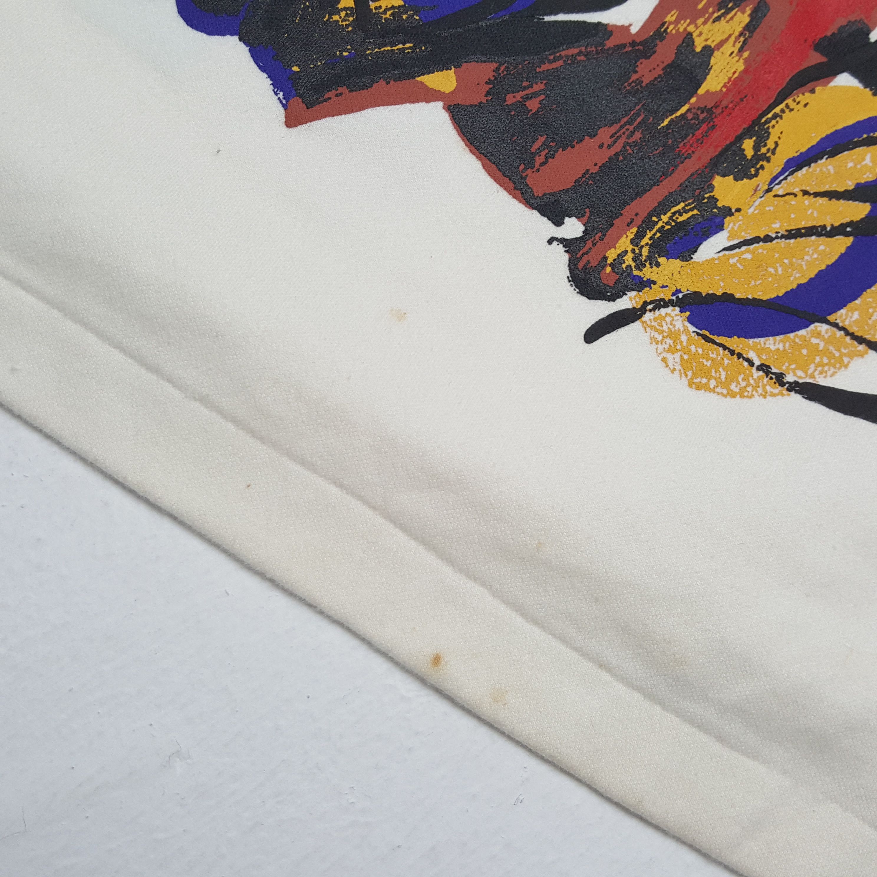Japanese Brand × Kansai Yamamoto × Vintage KANSAI O2 International Rare Design Streetwear Sweatshirt Size US M / EU 48-50 / 2 - 6 Thumbnail