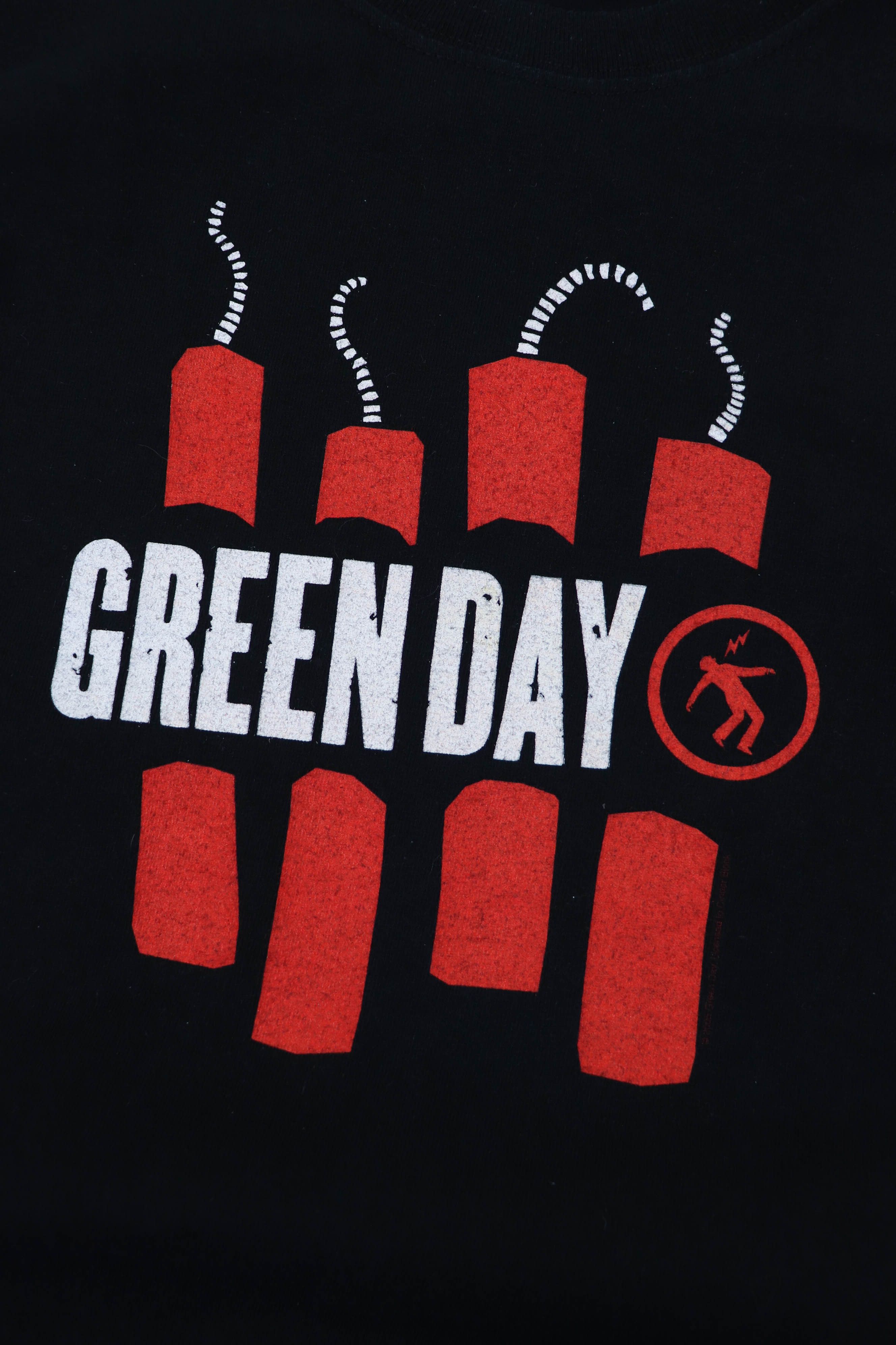 Band Tees 2000s Vintage Green Day American Idiot Band Tour T-shirt Size US L / EU 52-54 / 3 - 4 Thumbnail