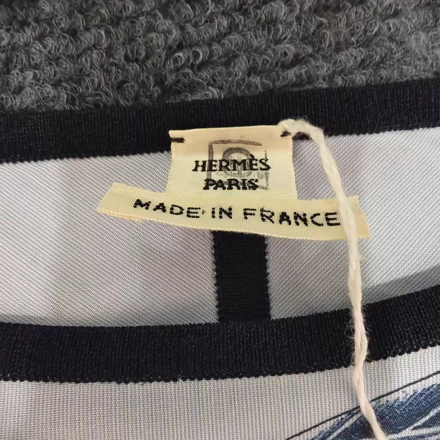 Hermes Hermes oversize b&w classic chain logo short tee 36 Size XS / US 0-2 / IT 36-38 - 3 Thumbnail