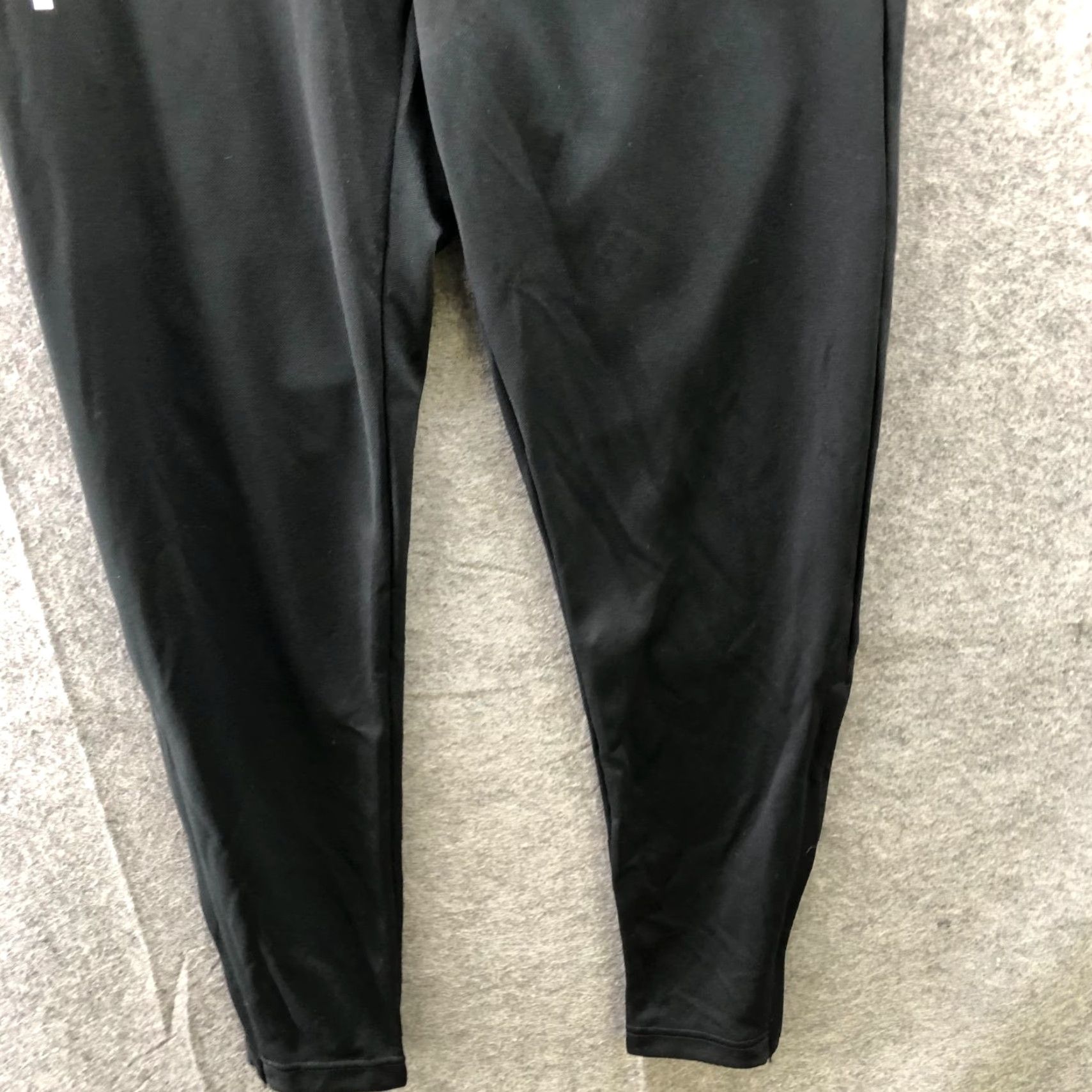 Adidas Adidas Entrada 22 Training Pant Mens S Black Zip Ankle Tapered Leg Sweatpants Activewear Athletic Pockets Size US 29 - 4 Thumbnail