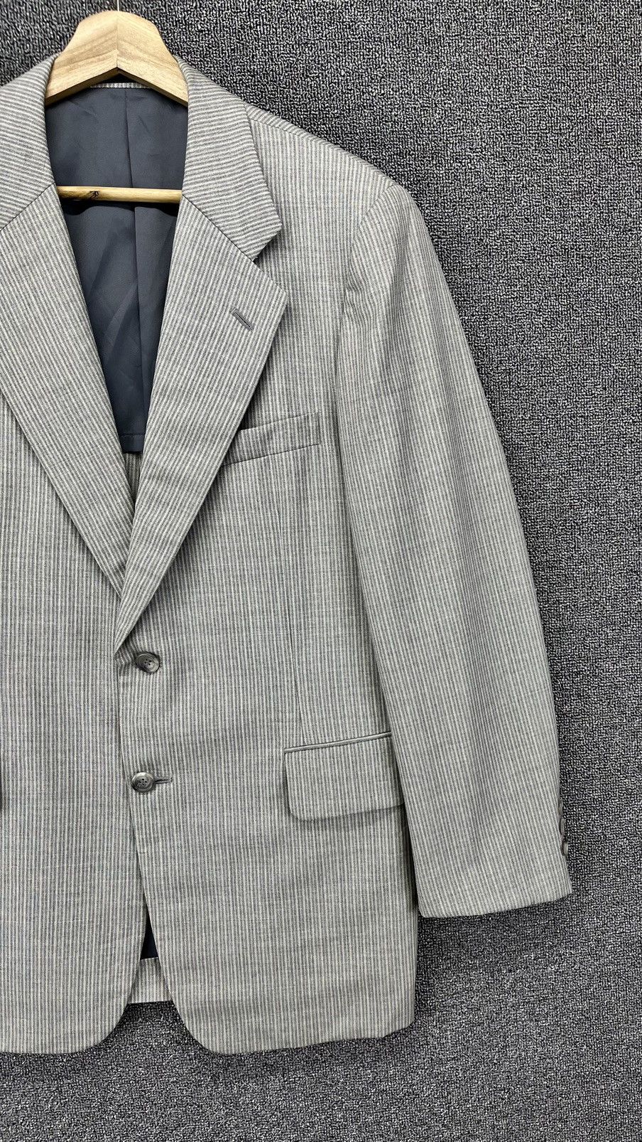 Burberry Vintage Burberry Wool Blazer Coat Jacket Size US M / EU 48-50 / 2 - 4 Thumbnail