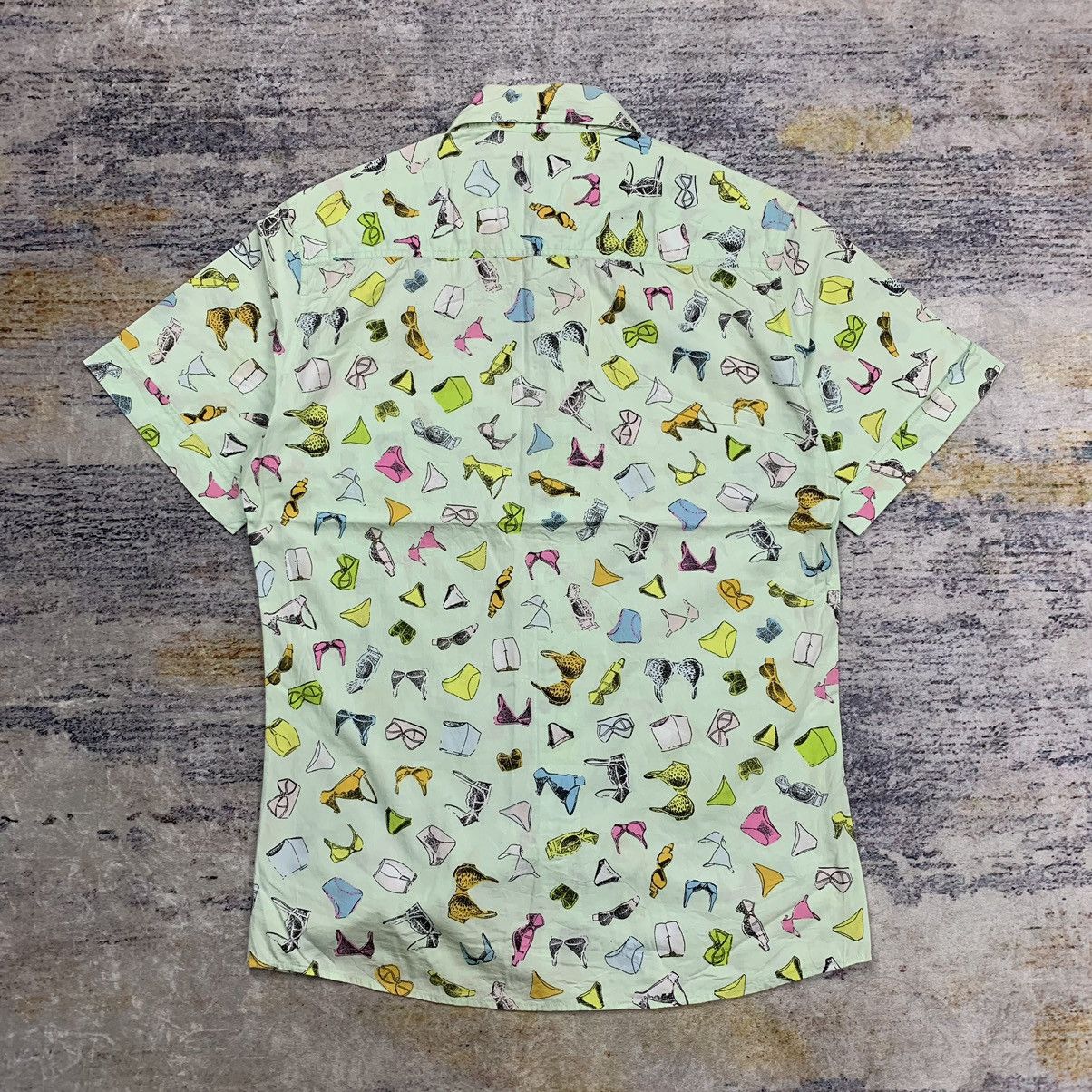 Dolce & Gabbana Vintage dolce gabbana all over print button up shirt Size US S / EU 44-46 / 1 - 2 Thumbnail