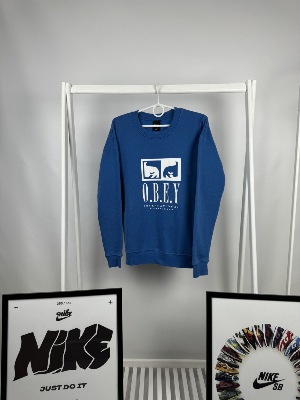 Obey Obey Big Logo Sweatshirt Size US S / EU 44-46 / 1 - 1 Thumbnail