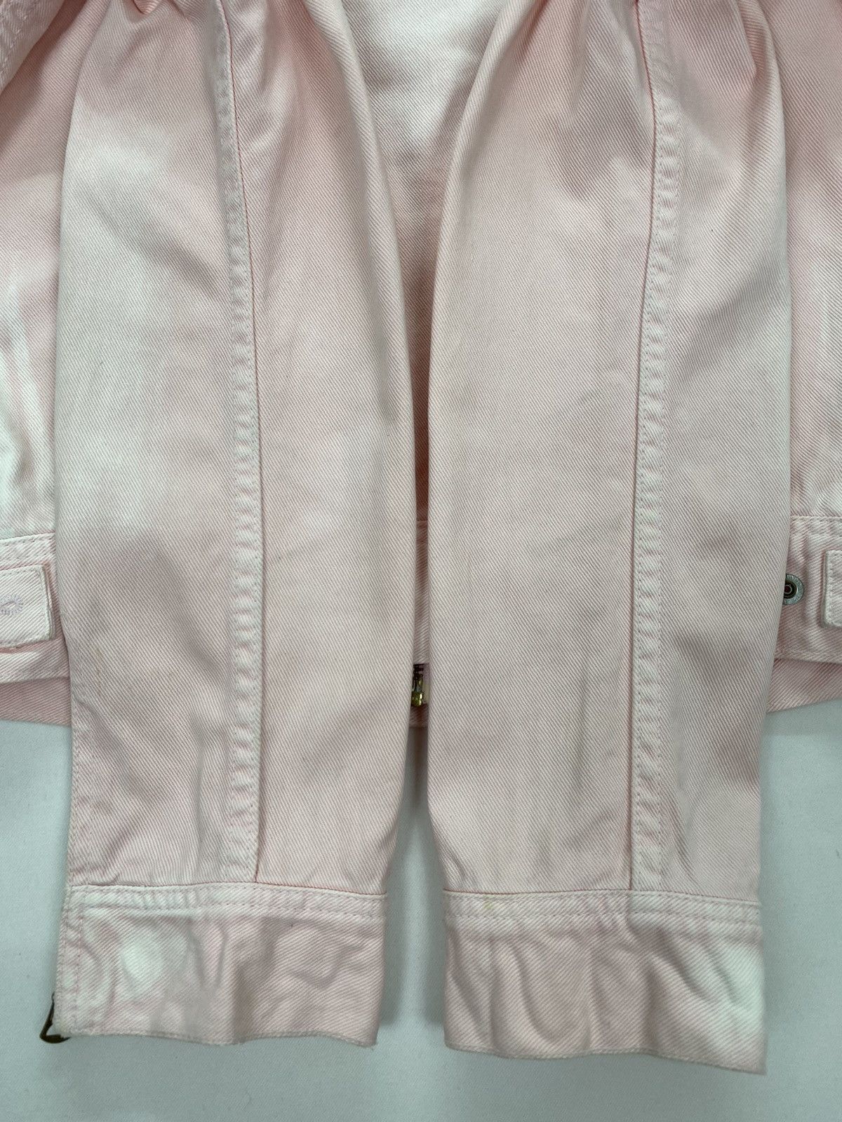 Lee Lee Dirty Bleached Denim Jacket Size US XS / EU 42 / 0 - 12 Thumbnail
