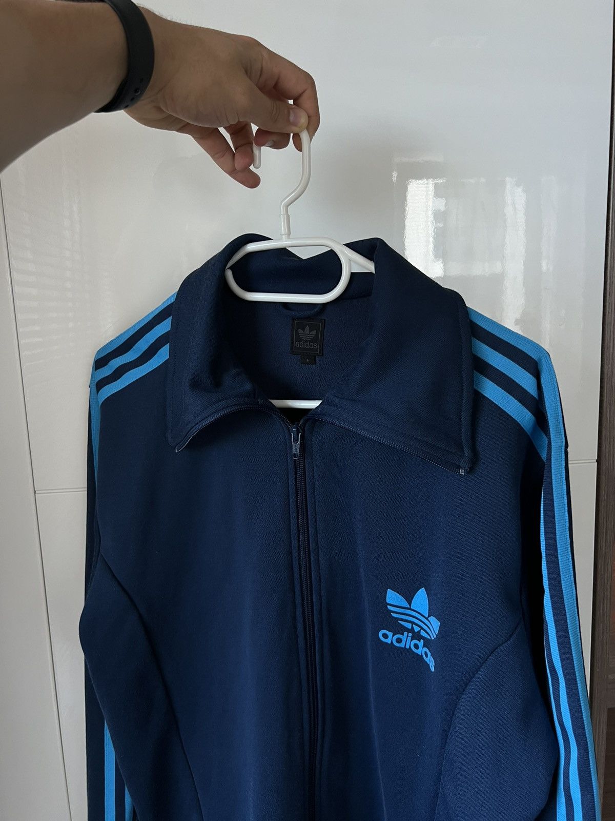 Adidas Vintage Adidas 2004 Football Blockcore Olympic Zip Jacket Size US L / EU 52-54 / 3 - 2 Thumbnail