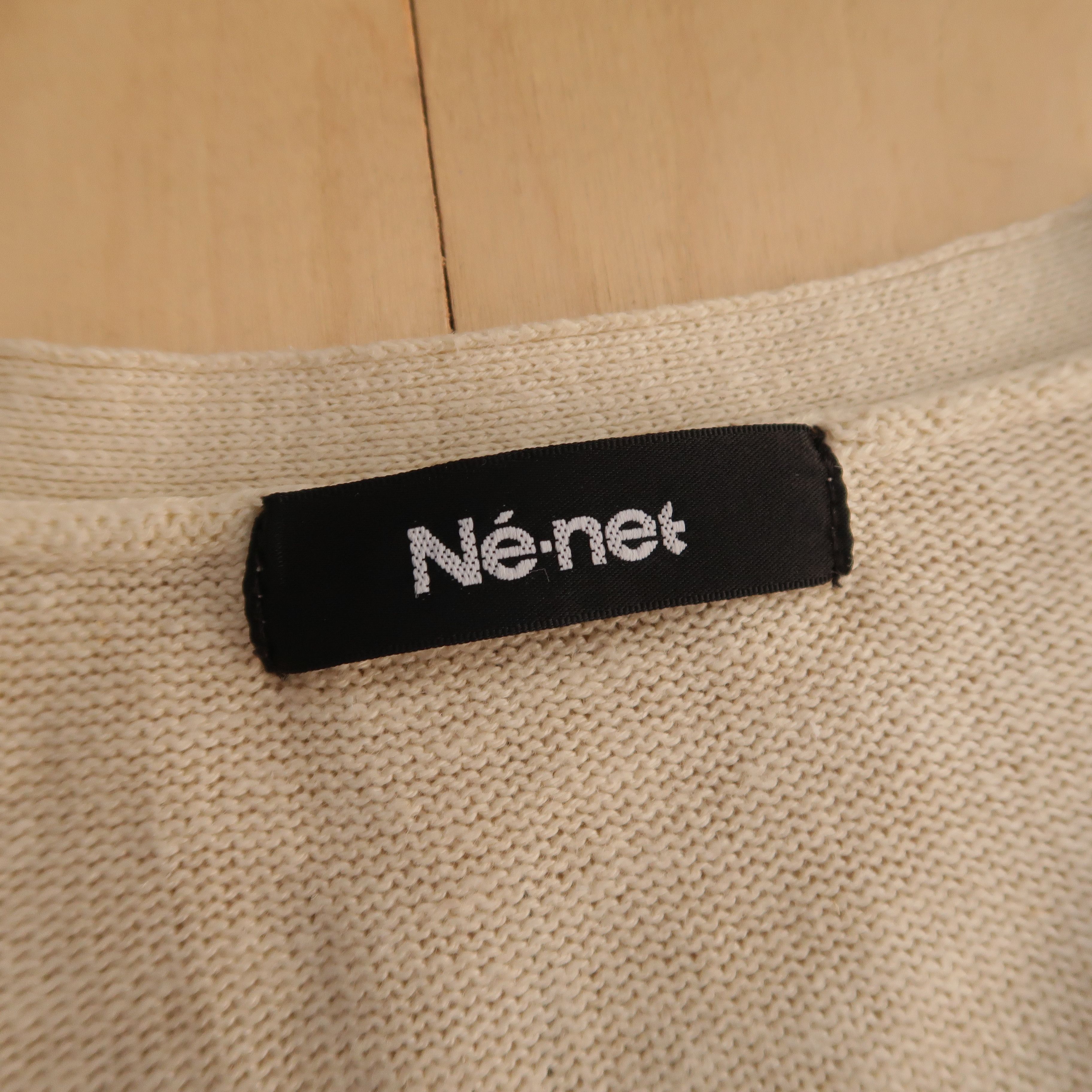 Issey Miyake Vintage Ne-net Issey Miyake Cat Pan Art Cardigan Knit Size US M / EU 48-50 / 2 - 4 Thumbnail