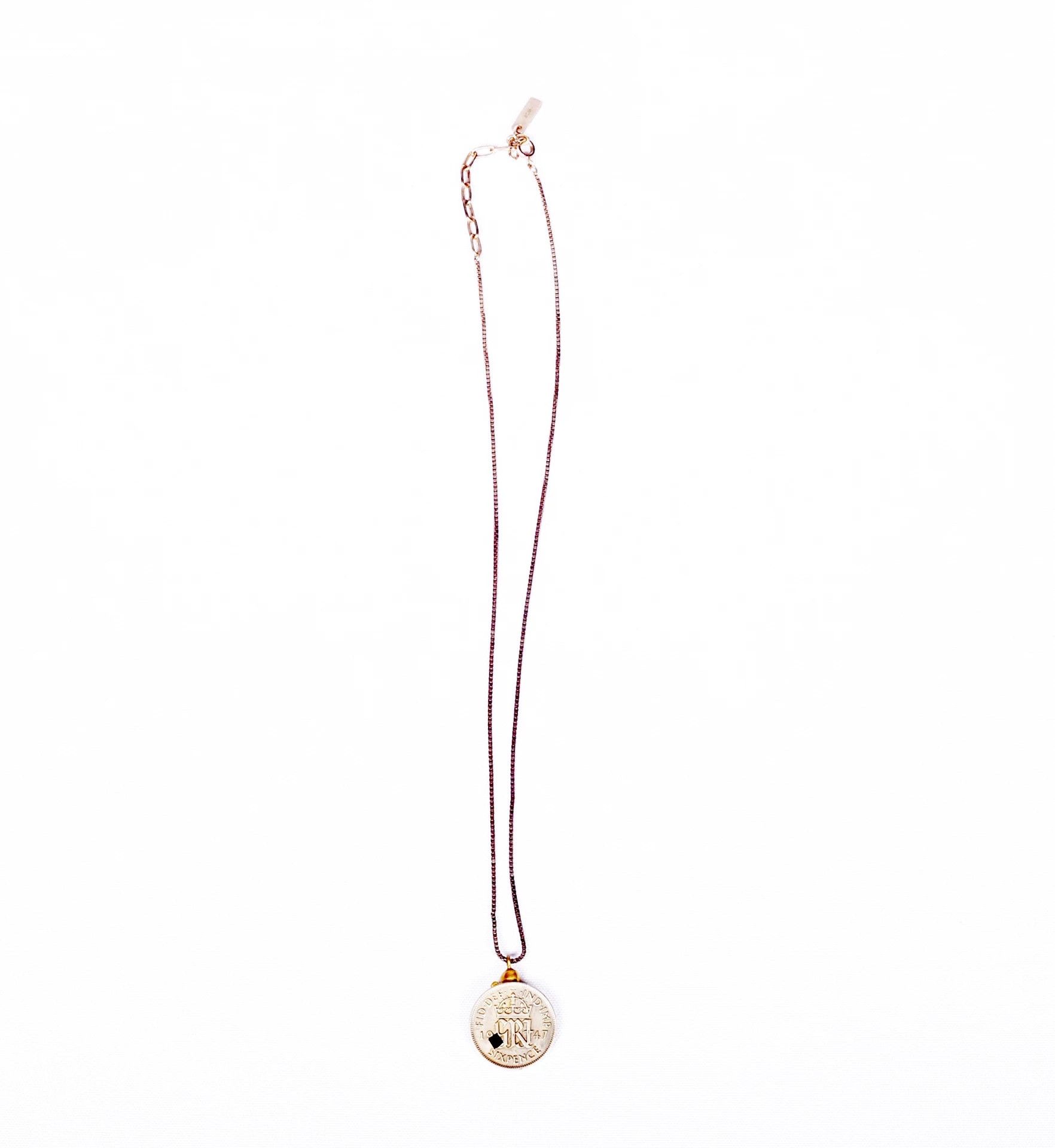 Mastermind Japan mmj JPN x Circle Bites Obsidian Gold Skull Pendant Size ONE SIZE - 2 Thumbnail
