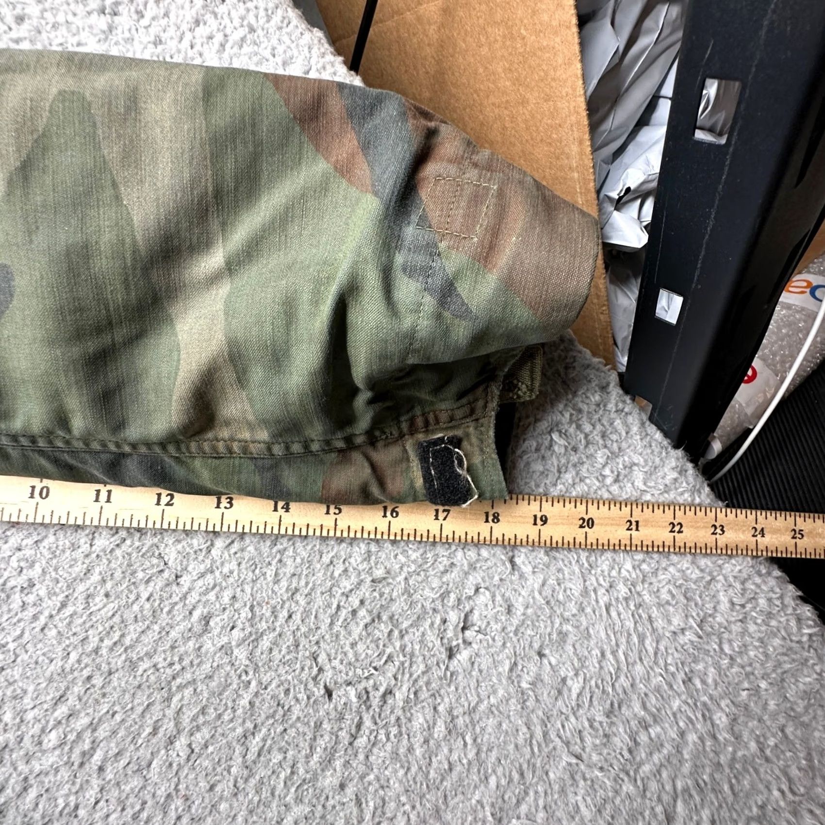 Vintage VINTAGE Army M-65 Field Coat Woodland Camo Jacket Mens Small Regular W/ Liner Coat Size US S / EU 44-46 / 1 - 5 Thumbnail
